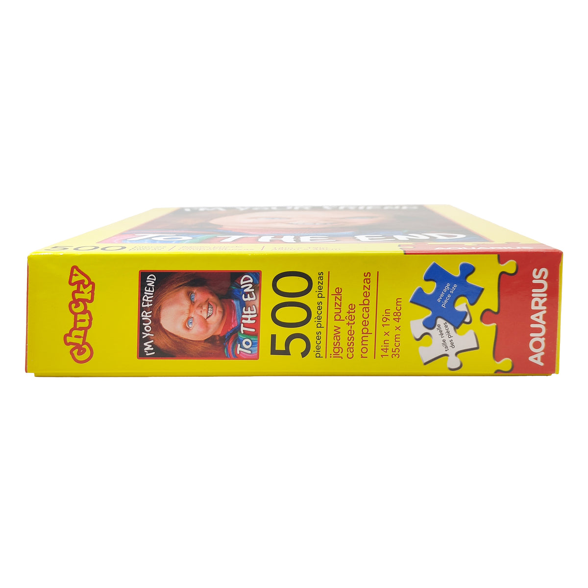 Child's Play Chucky I'm Your Friend To The End Aquarius 500 Jigsaw Puzzle