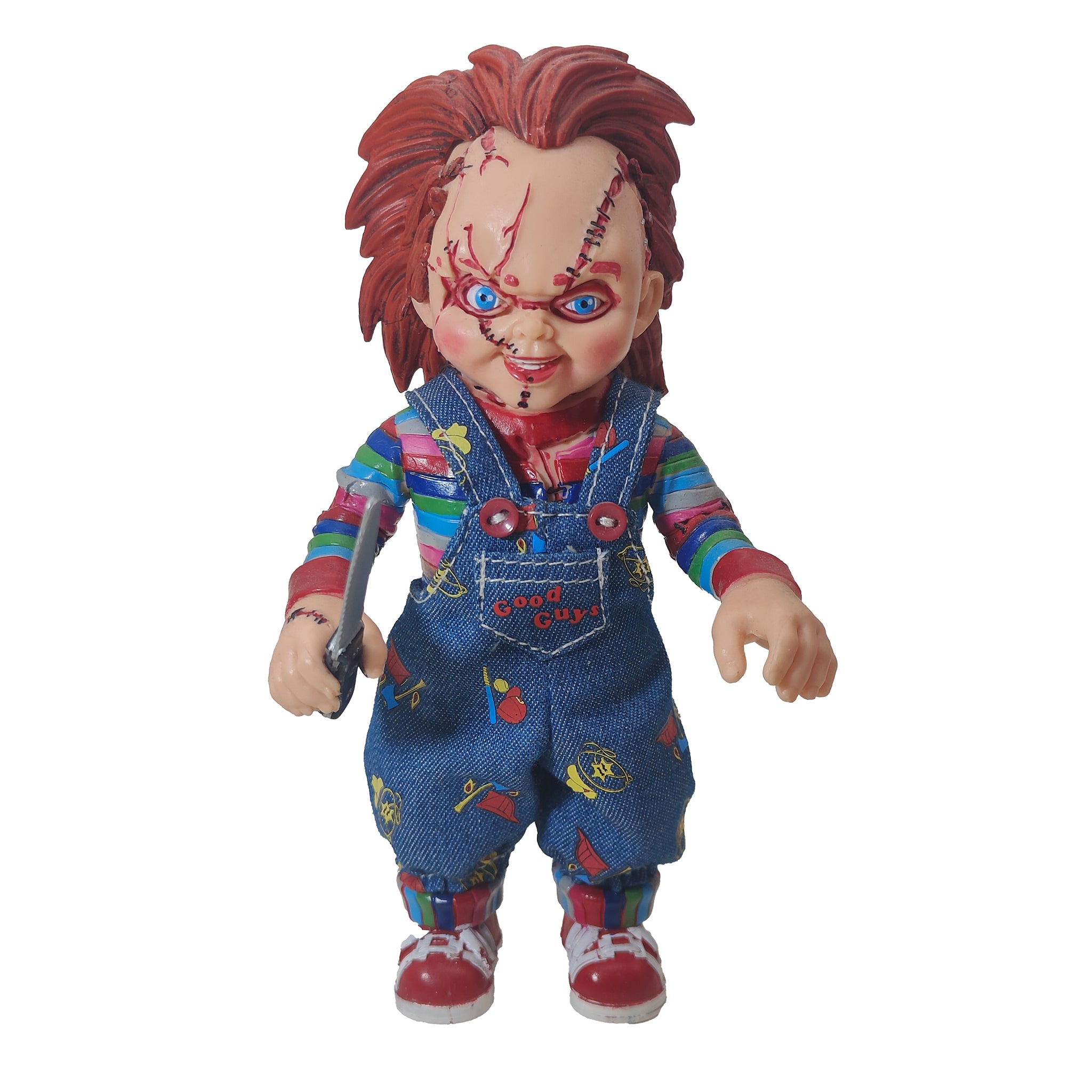 Childs Play Chucky Noble Collection Bendyfig Figure, Child's Play, 14cm, 2024, The Noble Collection, pre-owned