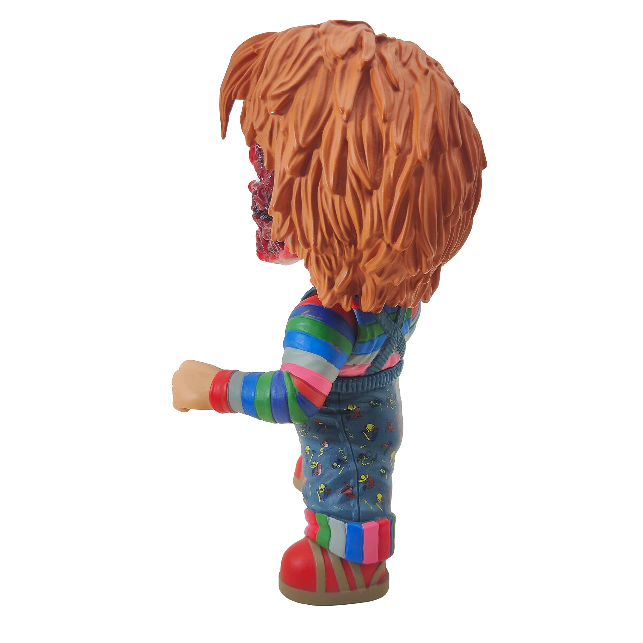 Child's Play Chucky Pizza Face Mezco Designer Series Deluxe Action Figure 2019