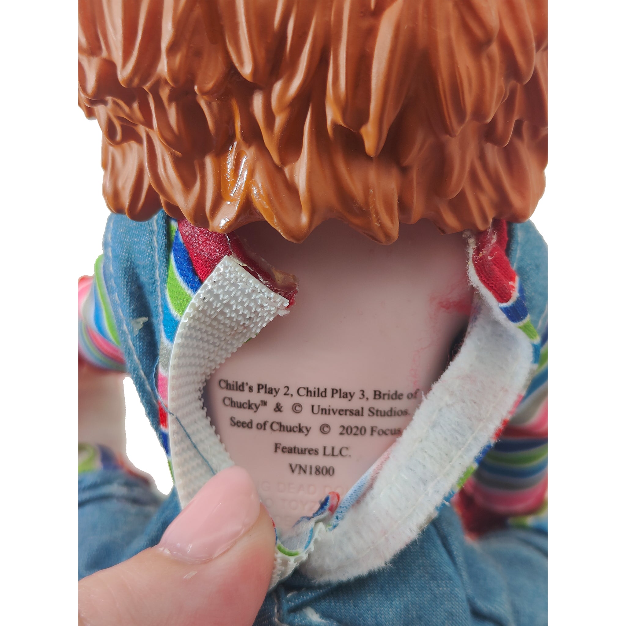 Child's Play Chucky Pizza Face Mezco MDS Head LDD Body Custom Figure