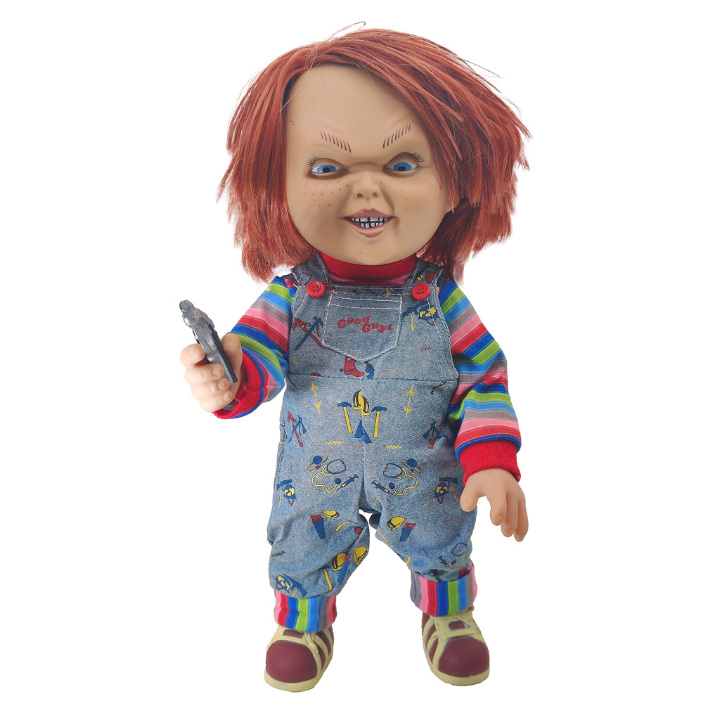 Child's Play Chucky Talking Doll Mezco Body Sideshow Head Custom