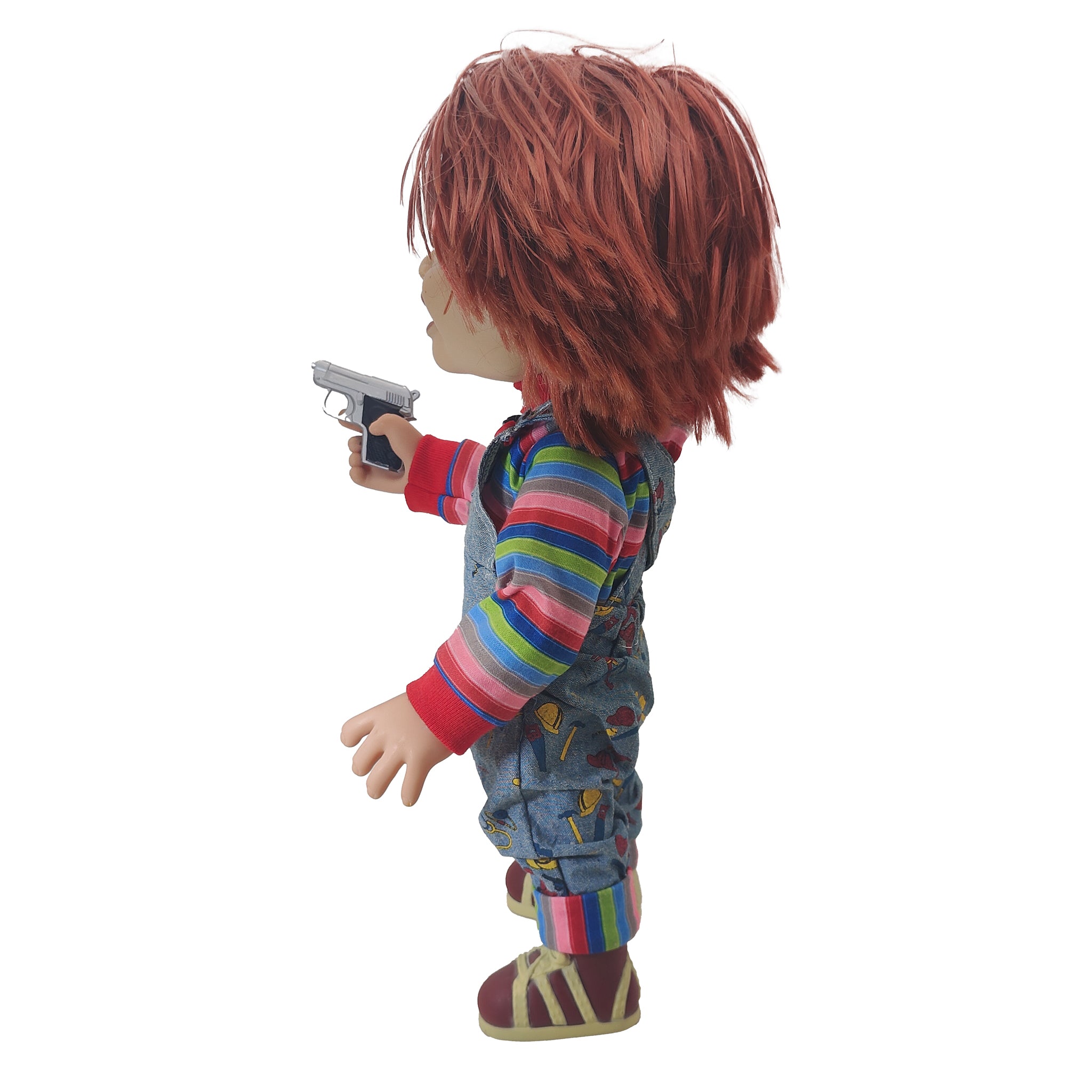 Child's Play Chucky Talking Doll Mezco Body Sideshow Head Custom