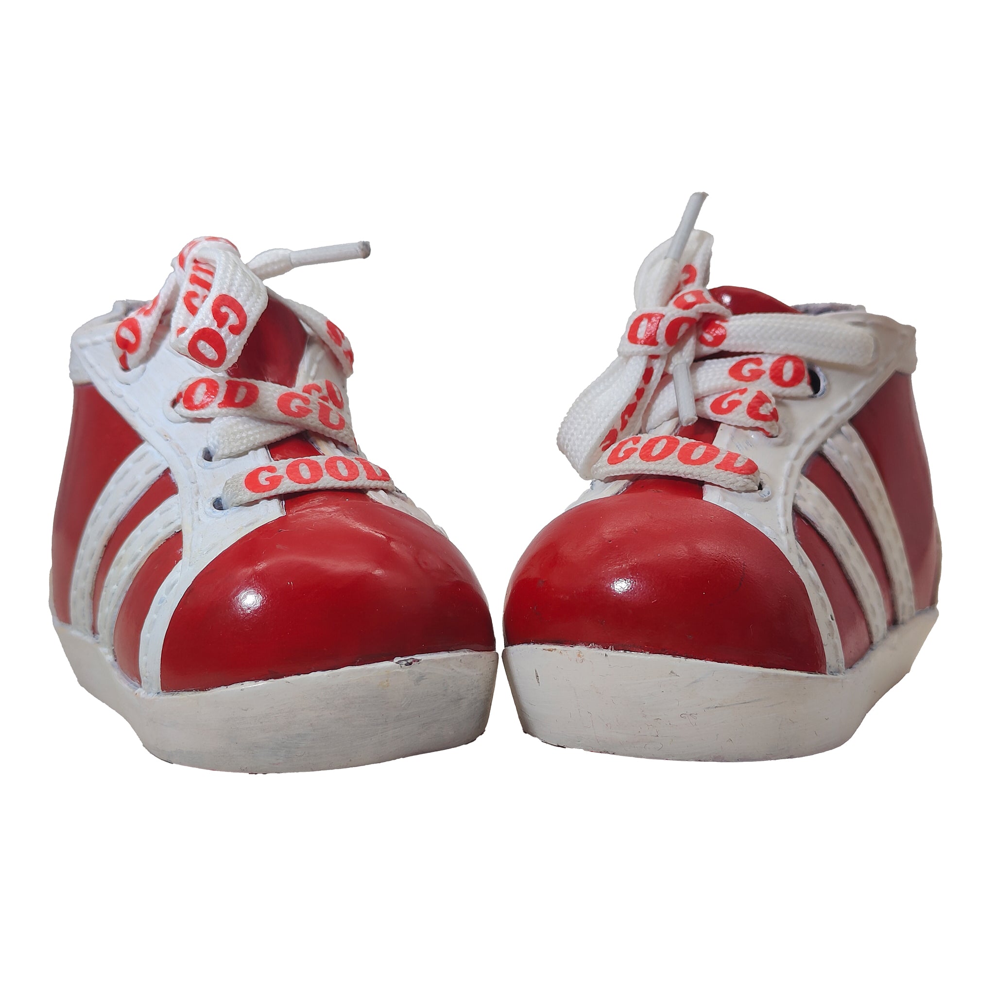 Child's Play Good Guys Shoes Ceramic Ornament Pair Chucky Display