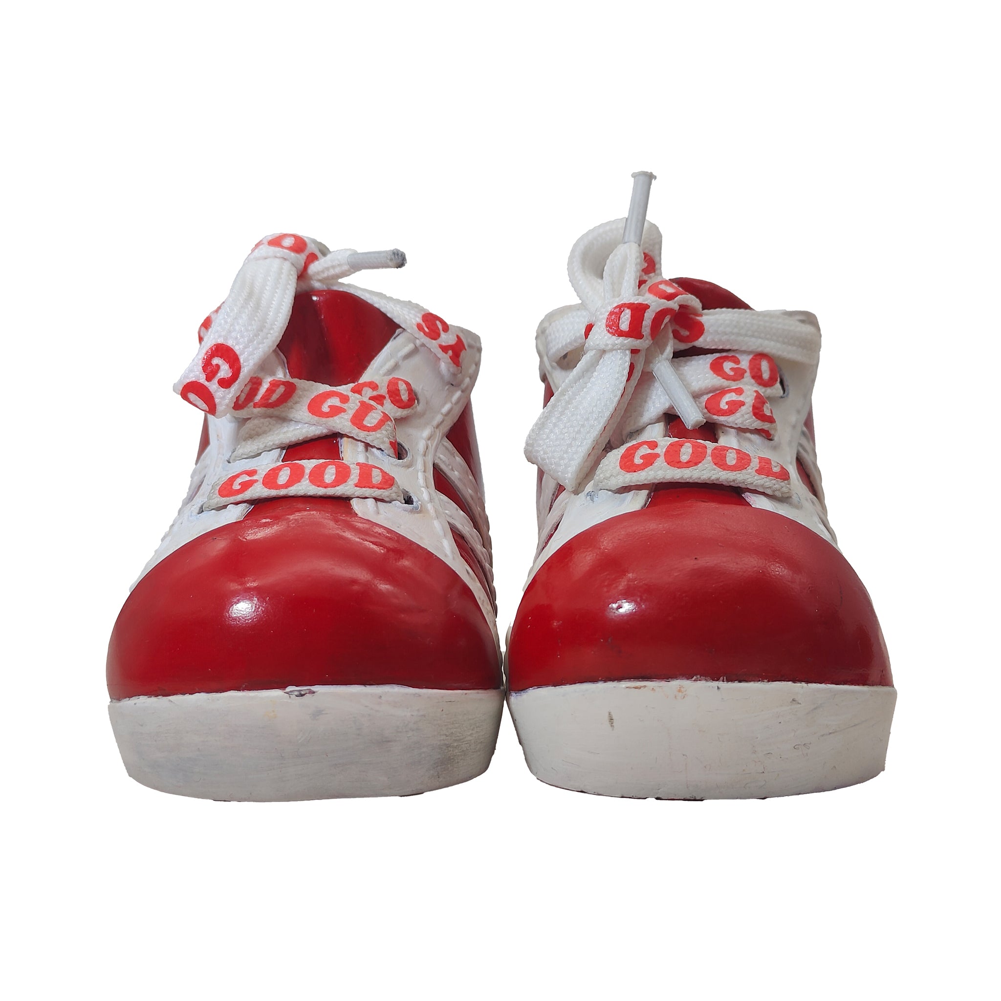 Child's Play Good Guys Shoes Ceramic Ornament Pair Chucky Display