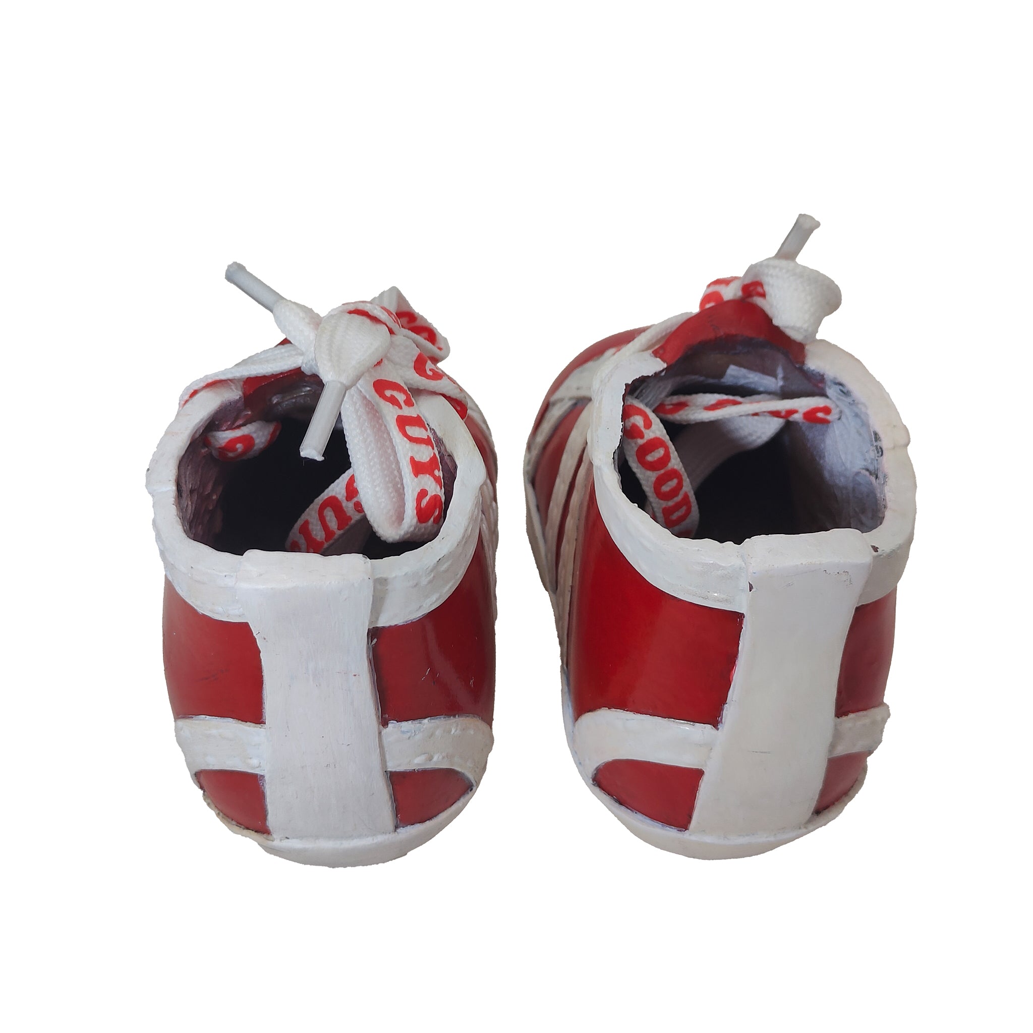 Child's Play Good Guys Shoes Ceramic Ornament Pair Chucky Display