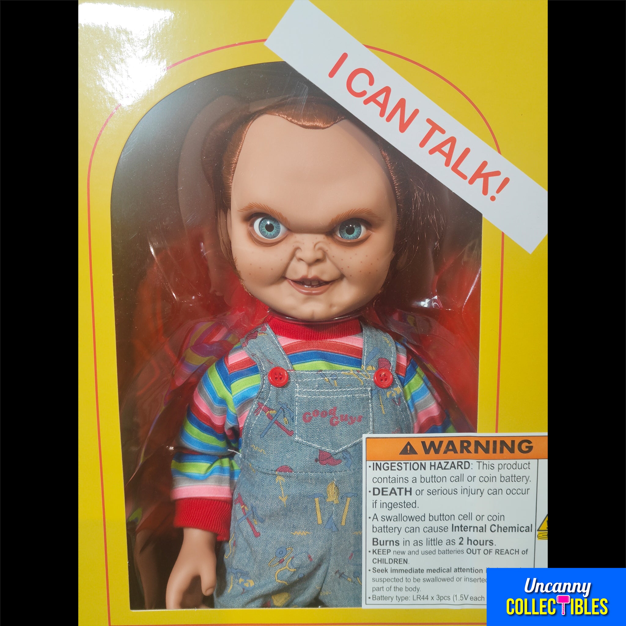 Childs Play Talking Chucky Mezco Toyz Action Figure 38cm