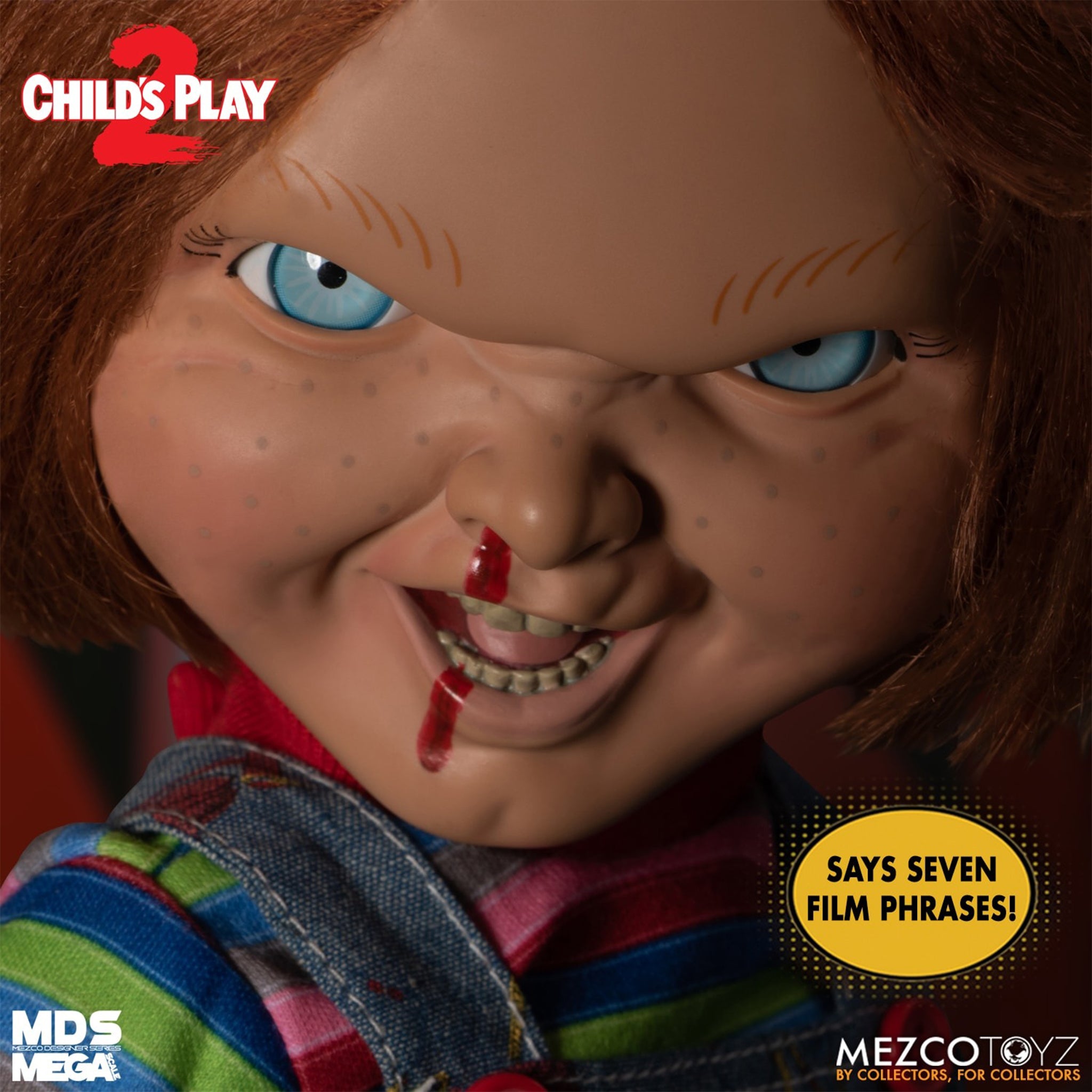 Childs Play Talking Chucky Mezco Toyz Action Figure 38cm – Child's Play, Mezco Toyz, 38 cm, brand new collector item, Uncanny Collectibles Dublin Ireland