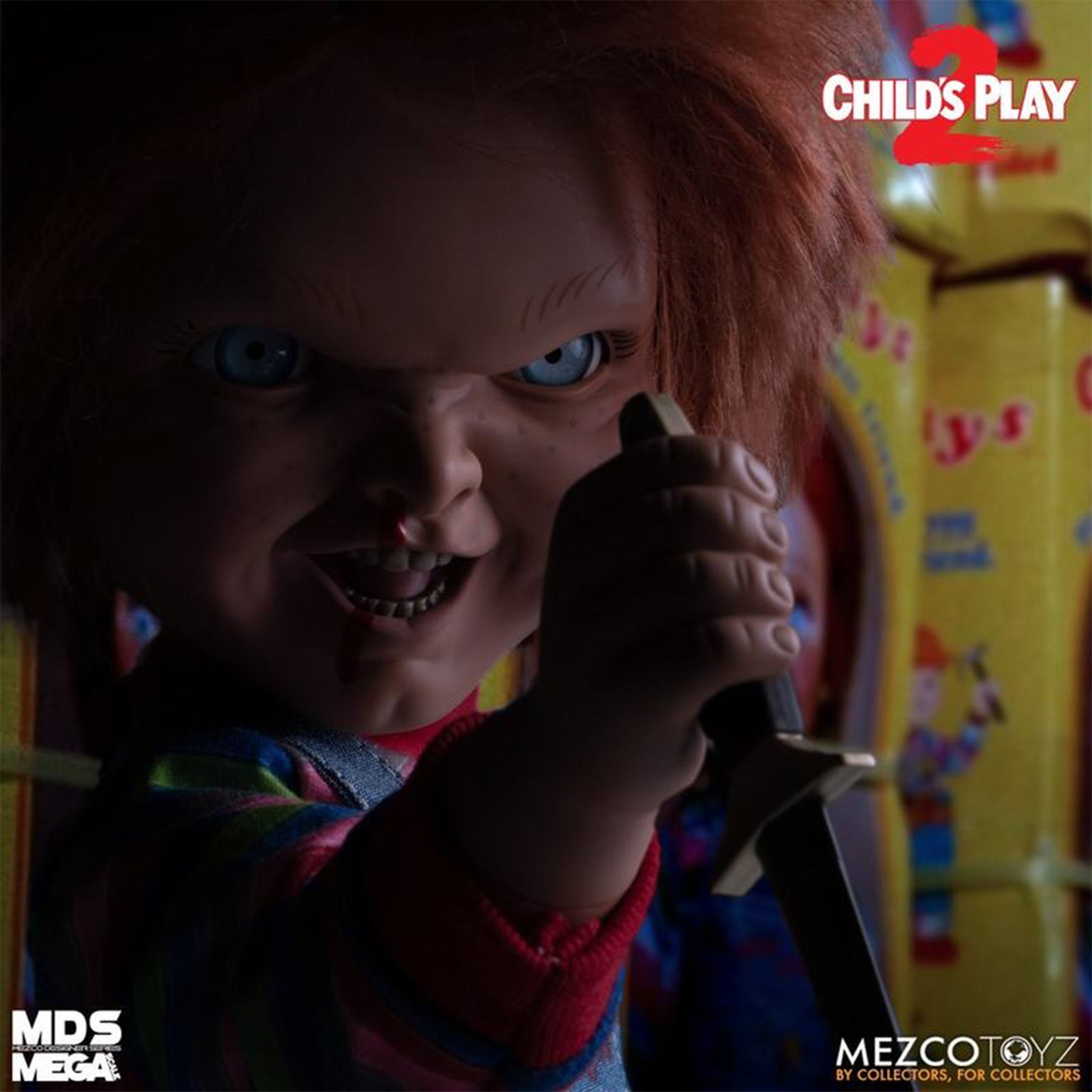 Childs Play Talking Chucky Mezco Toyz Action Figure 38cm – Child's Play, Mezco Toyz, 38 cm, brand new collector item, Uncanny Collectibles Dublin Ireland