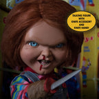 Childs Play Talking Chucky Mezco Toyz Action Figure 38cm – Child's Play, Mezco Toyz, 38 cm, brand new collector item, Uncanny Collectibles Dublin Ireland