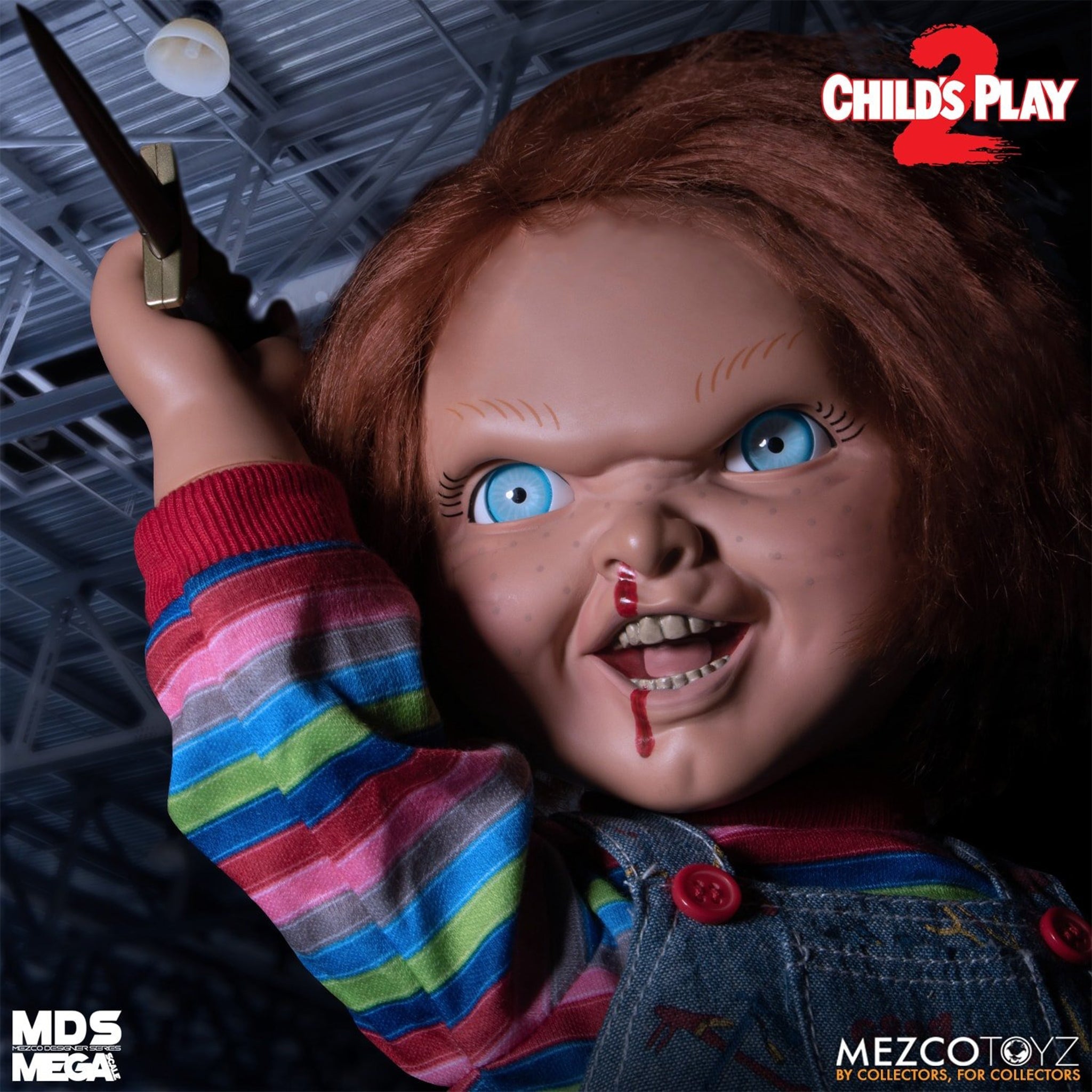 Childs Play Talking Chucky Mezco Toyz Action Figure 38cm