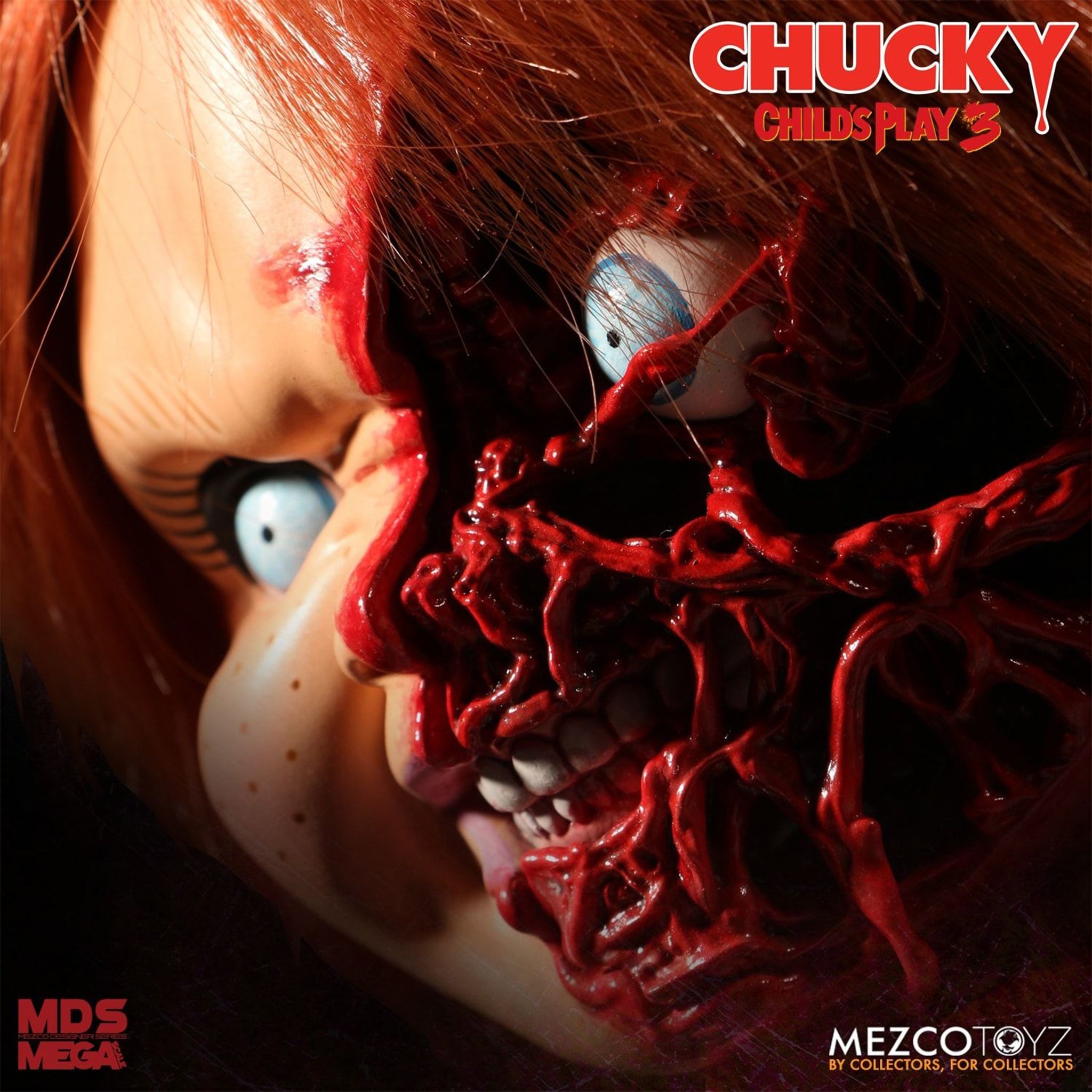 Childs Play Talking Chucky Mezco Toyz Action Figure 38cm – Child's Play, Mezco Toyz, 38 cm, brand new collector item, Uncanny Collectibles Dublin Ireland