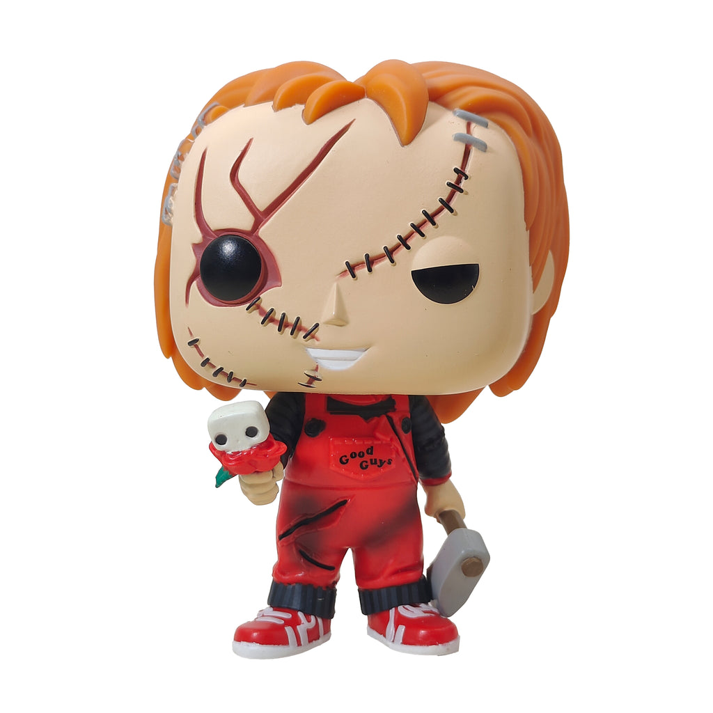 Child's Play Valentine's Chucky With Rose and Axe Funko Pop 1726 Vinyl Figure