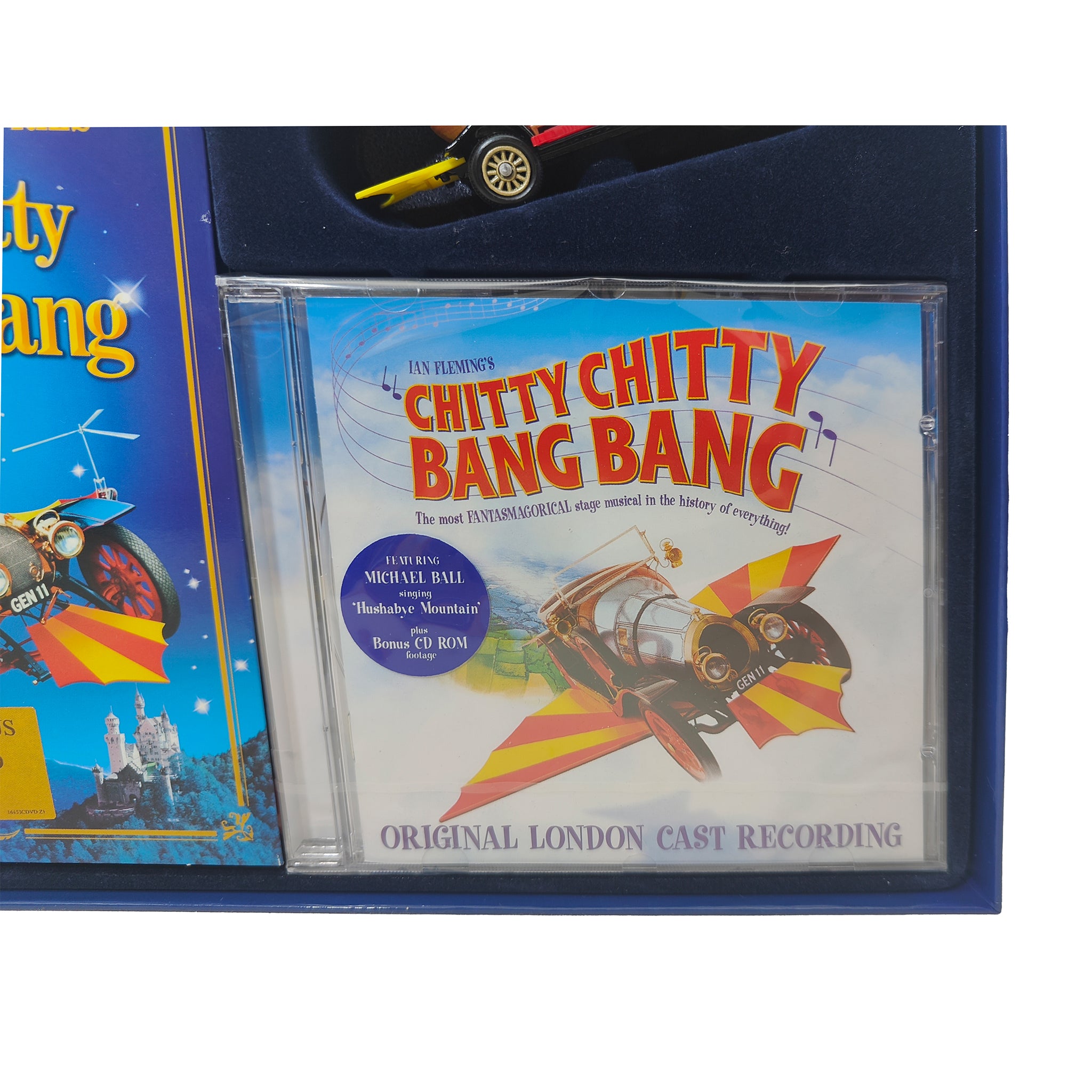 Chitty Chitty Bang Bang Collector's Edition DVD Gift Set Corgi Car Book CD
