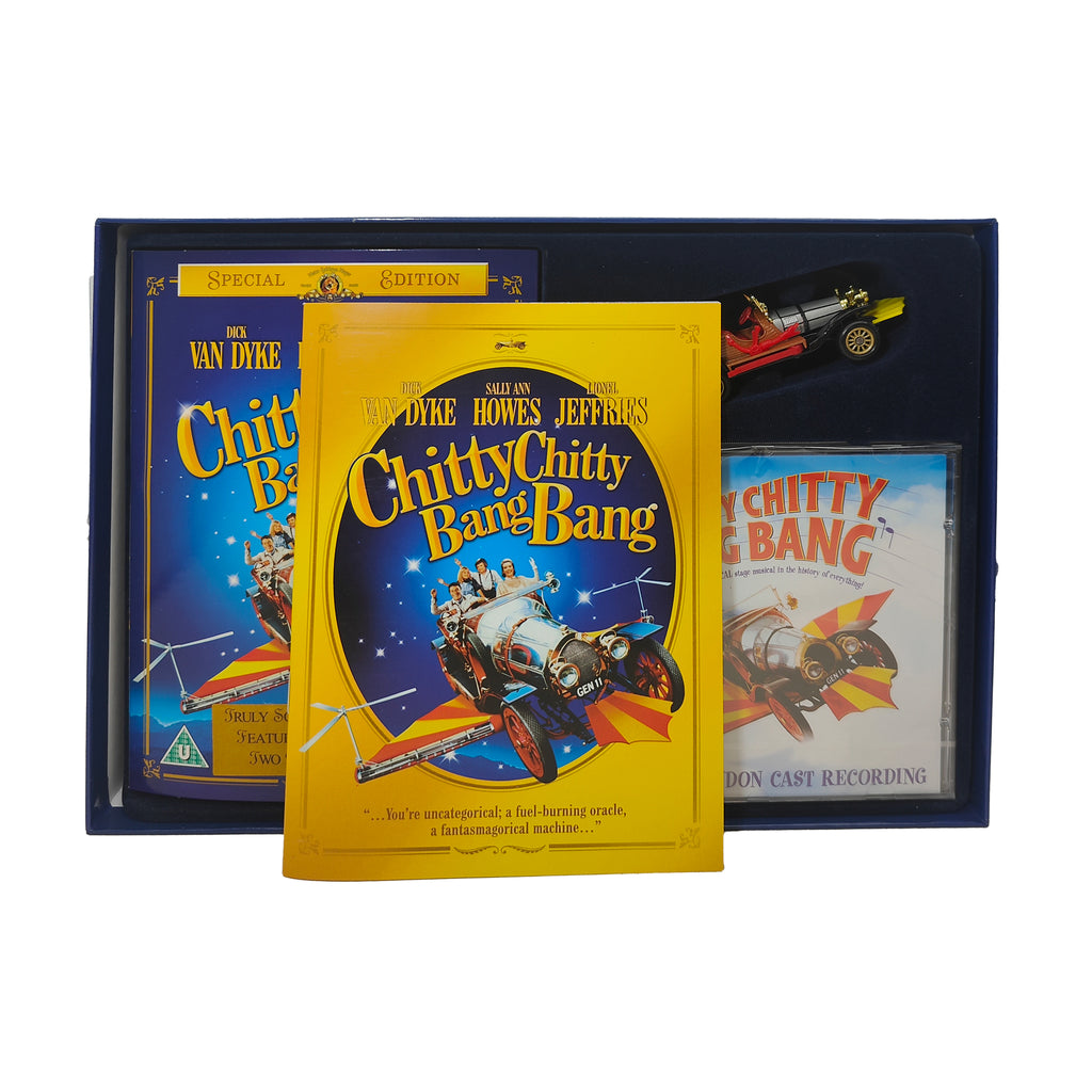 Chitty Chitty Bang Bang Collector's Edition DVD Gift Set Corgi Car Book CD