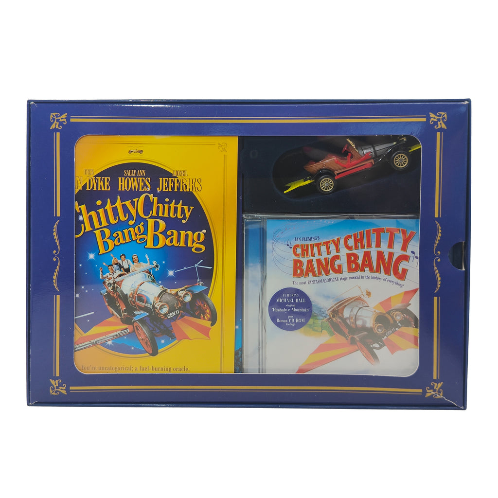 Chitty Chitty Bang Bang Collector's Edition DVD Gift Set Corgi Car Book CD