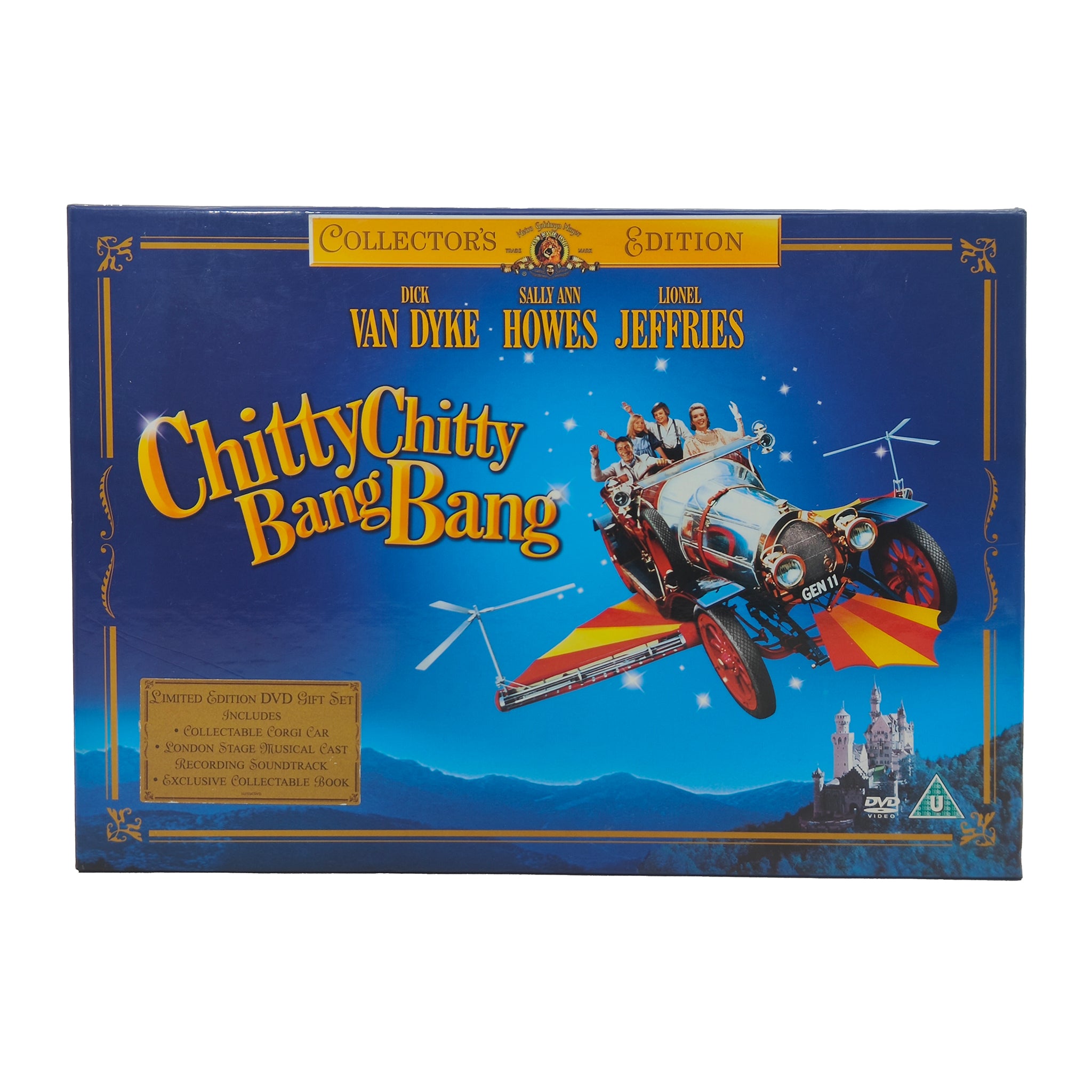 Chitty Chitty Bang Bang Collector's Edition DVD Gift Set Corgi Car Book CD