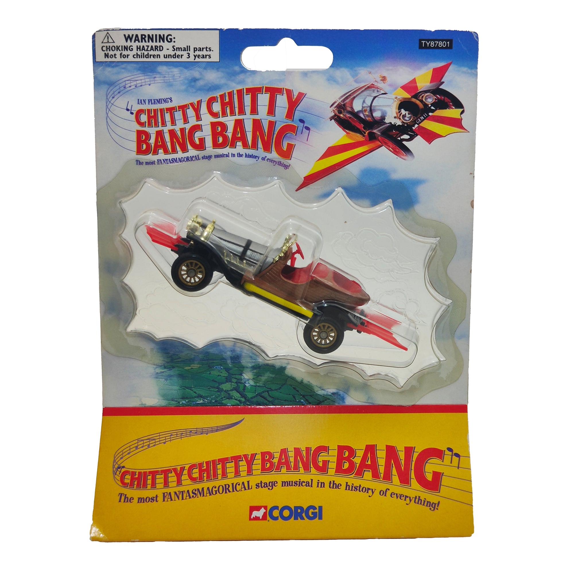 Chitty Chitty Bang Bang Diecast Corgi Vehicle 2005 10cm
