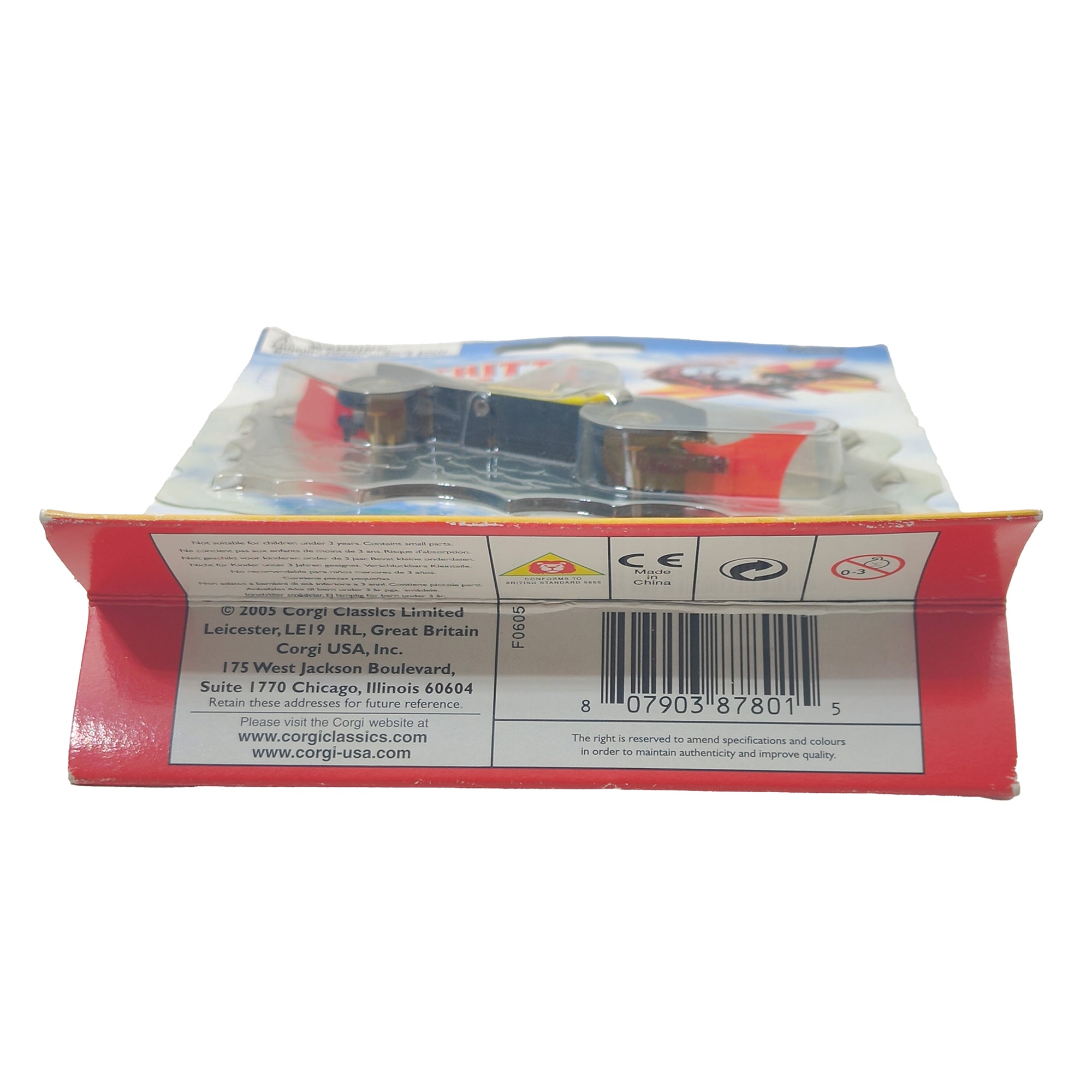 Chitty Chitty Bang Bang Diecast Corgi Vehicle 2005 10cm