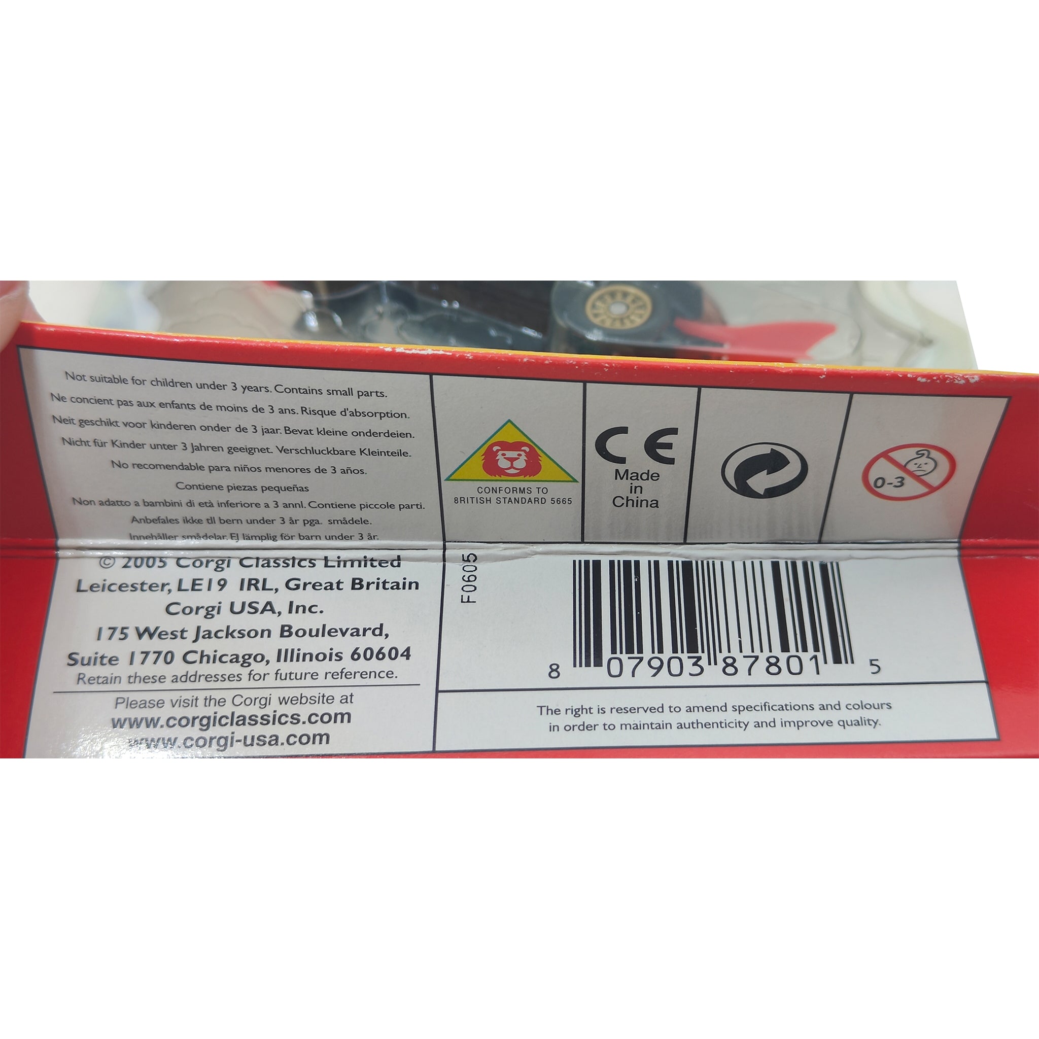 Chitty Chitty Bang Bang Diecast Corgi Vehicle 2005 10cm – Movie Icons & Heroes, Corgi, 10 cm, 2009, pre-owned collector piece, Uncanny Collectibles Dublin Ireland