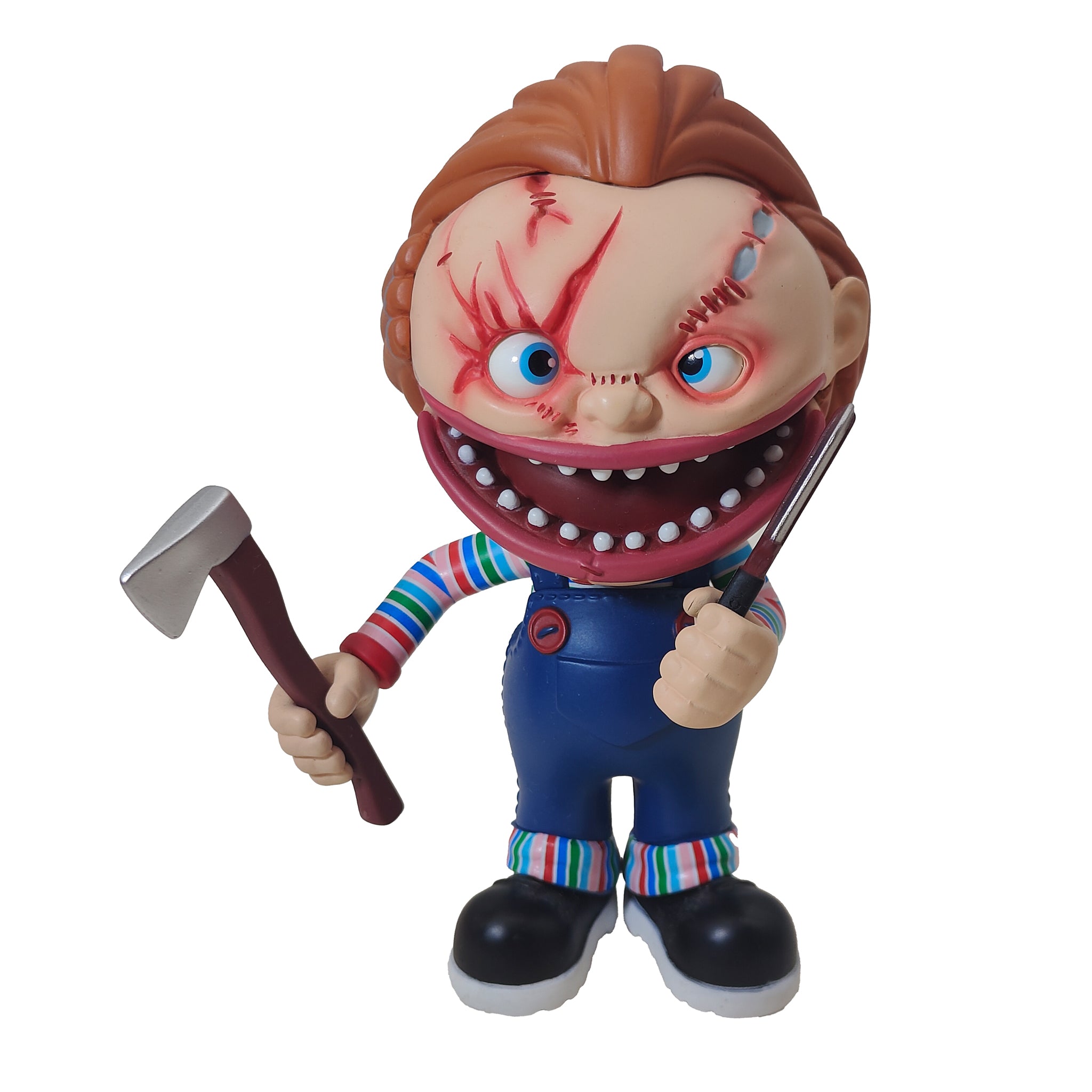 Chucky Childs Play Chucky Stingrayz EEK Big Mouth Horror Series 1 Vinyl Figure, 11cm, 2018, pre-owned