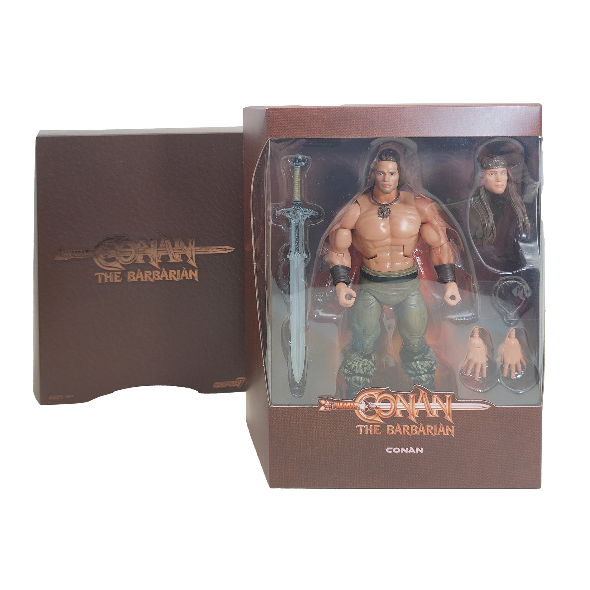 Conan The Barbarian Ultimate Super7 Action Figure 18 cm 2020 – Movie Icons & Heroes, Super7, 18 cm, 2020, pre-owned collector piece, Uncanny Collectibles Dublin Ireland