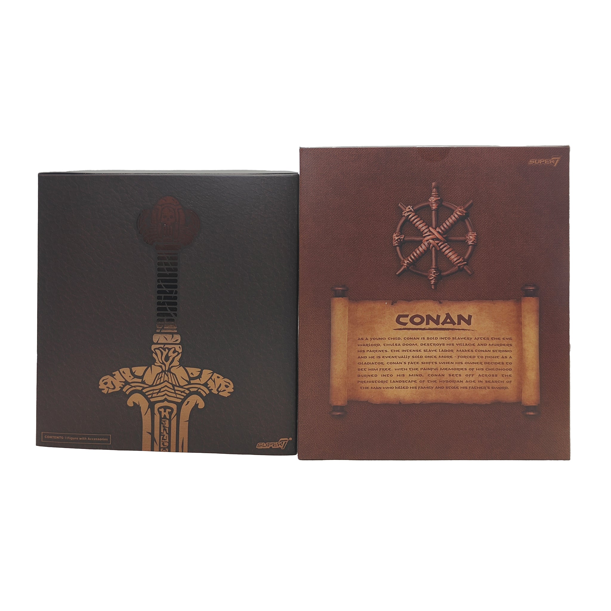 Conan The Barbarian Ultimate Super7 Action Figure 18 cm 2020 – Movie Icons & Heroes, Super7, 18 cm, 2020, pre-owned collector piece, Uncanny Collectibles Dublin Ireland