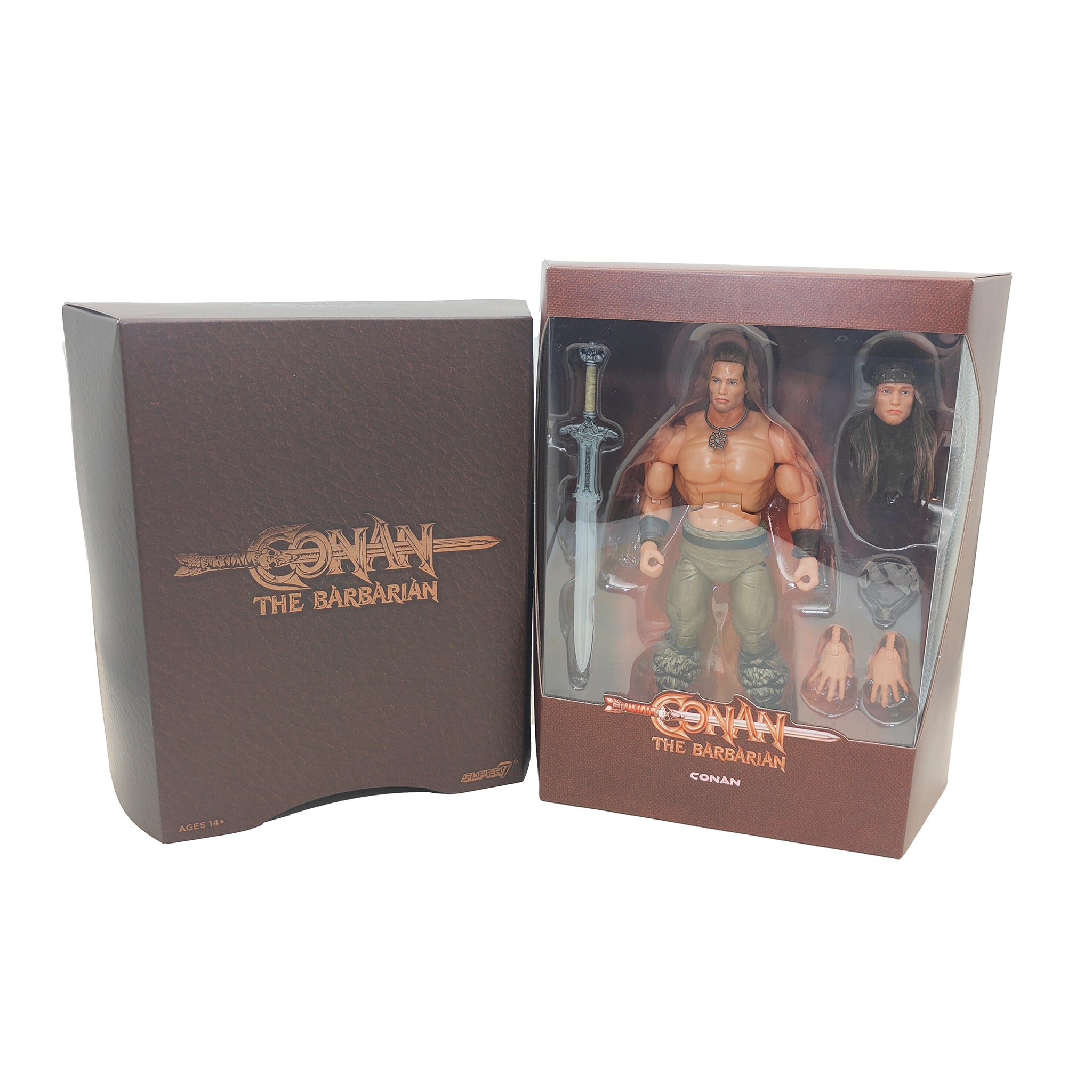 Conan The Barbarian Ultimate Super7 Action Figure 18 cm 2020 – Movie Icons & Heroes, Super7, 18 cm, 2020, pre-owned collector piece, Uncanny Collectibles Dublin Ireland