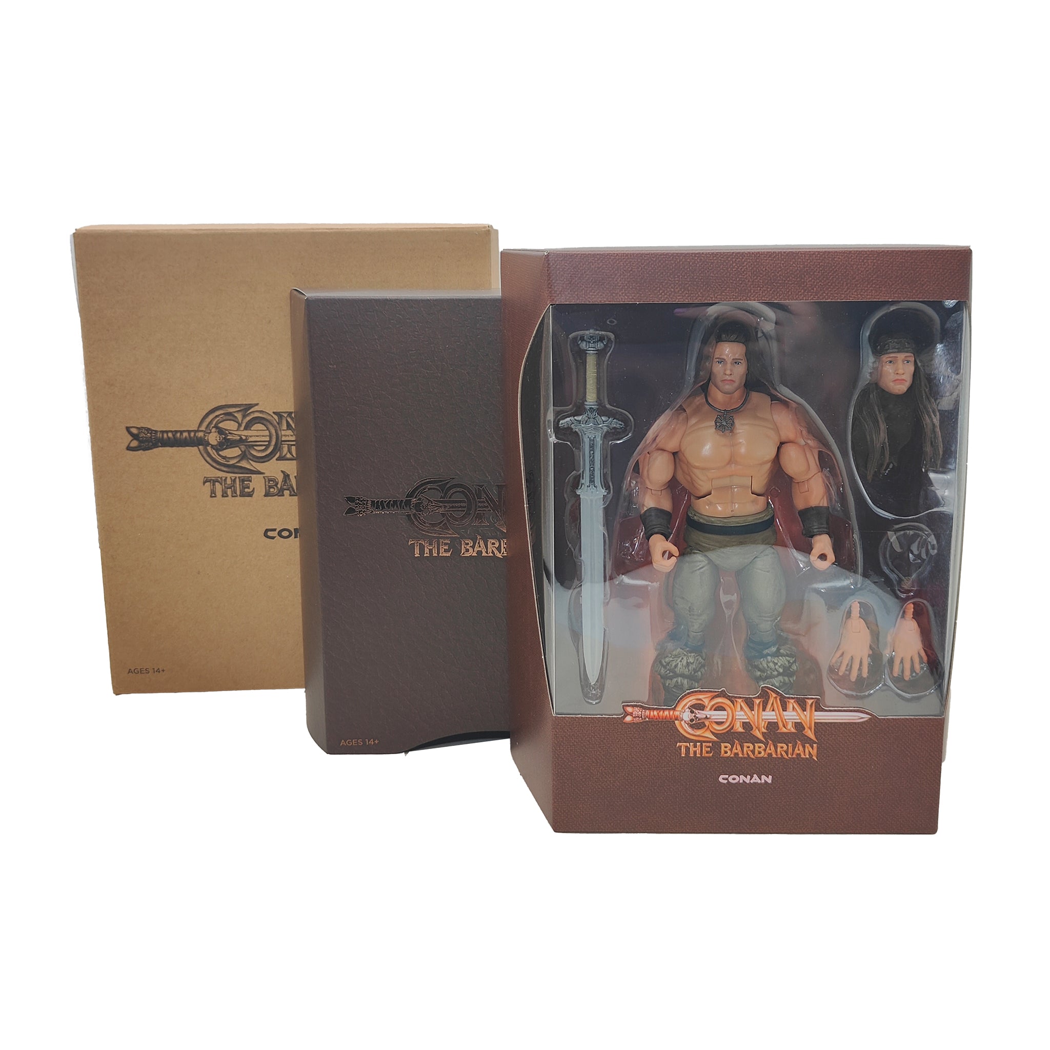 Conan The Barbarian Ultimate Super7 Action Figure 18 cm 2020 – Movie Icons & Heroes, Super7, 18 cm, 2020, pre-owned collector piece, Uncanny Collectibles Dublin Ireland