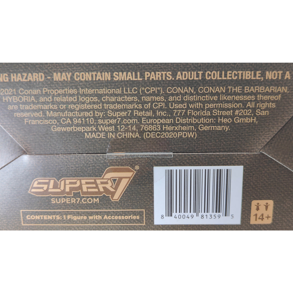 Conan The Barbarian Thulsa Doom Ultimate Super7 Action Figure 18 cm 2021 – Movie Icons & Heroes, Super7, 18 cm, 2021, pre-owned collector piece, Uncanny Collectibles Dublin Ireland