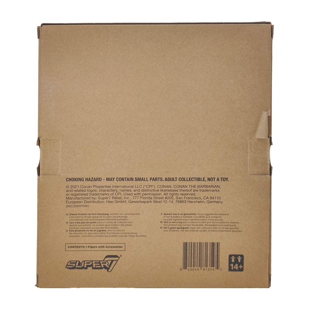 Conan The Barbarian Thulsa Doom Ultimate Super7 Action Figure 18 cm 2021 – Movie Icons & Heroes, Super7, 18 cm, 2021, pre-owned collector piece, Uncanny Collectibles Dublin Ireland