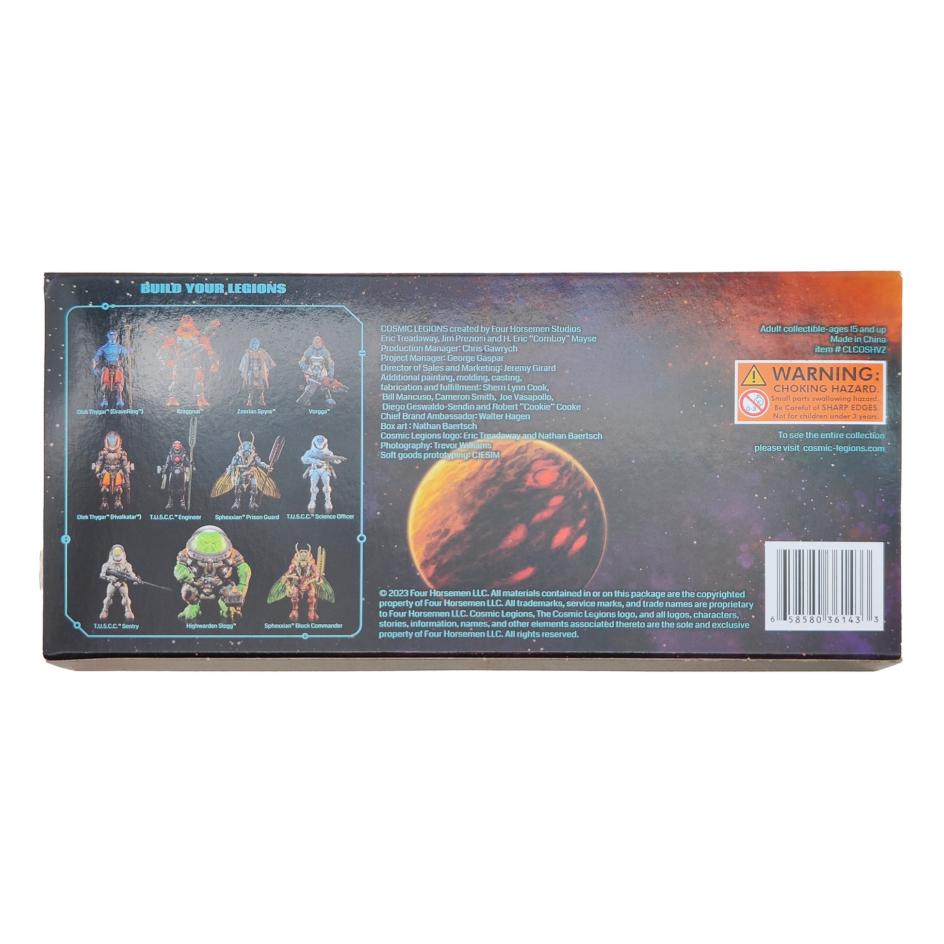 Cosmic Legions Hvalkatar Book One Heroes Hands Accessory Pack Four Horsemen Studios 2023