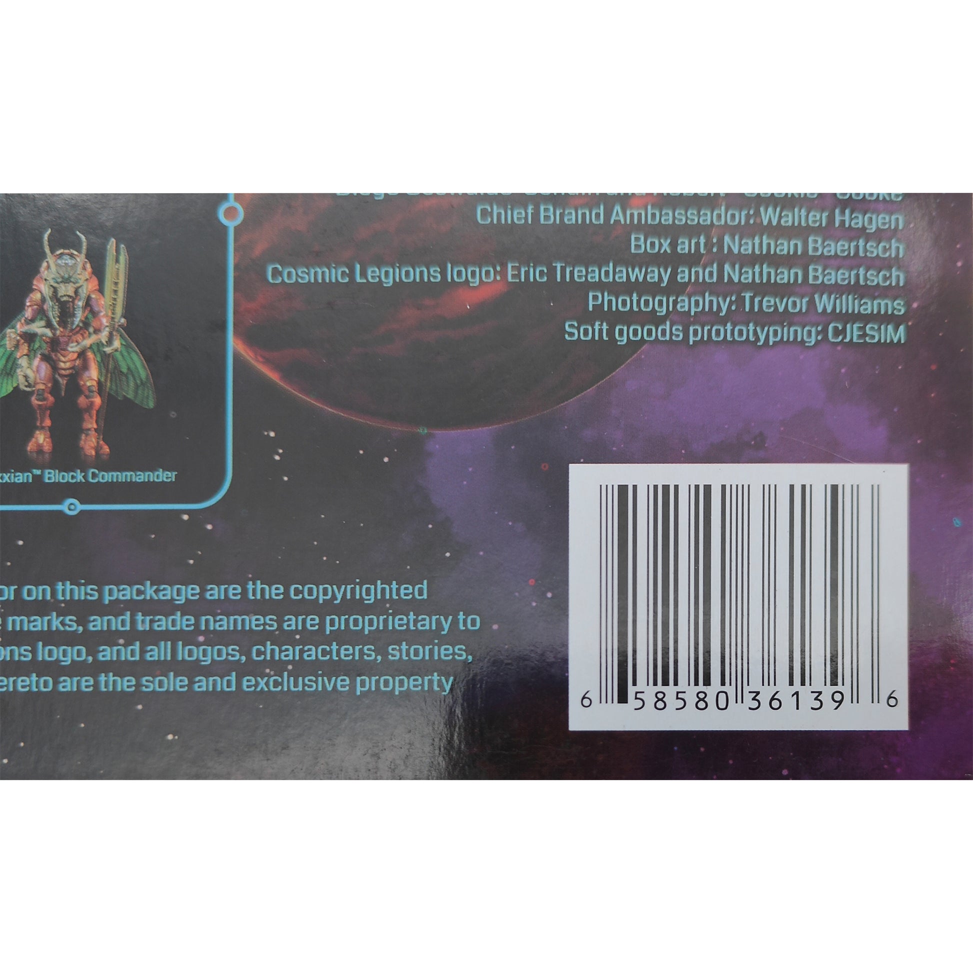 Cosmic Legions Hvalkatar Book One T.U.5.C.C Hands Accessory Pack Four Horsemen Studios 2023