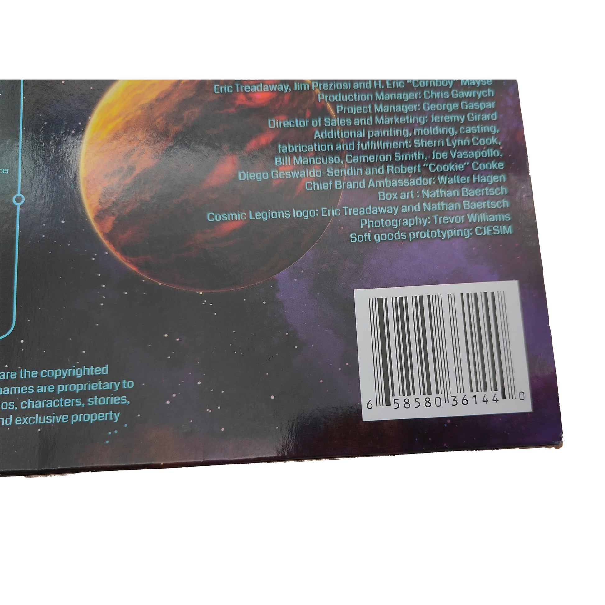 Cosmic Legions Hvalkatar Book One Weapons Accessory Pack Four Horsemen Studios 2023