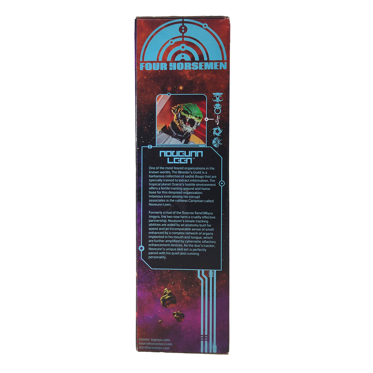 Cosmic Legions Noveunn Leen Gravenight Four Horsemen Action Figure 2023