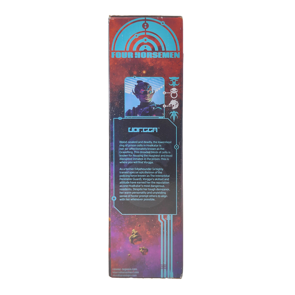 Cosmic Legions Vorgga Hvalkatar Book One Four Horsemen Action Figure 2023 - photo 5 of 8