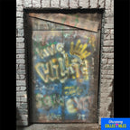 Custom Predator 2 Alley Diorama with 2 NECA Predator Figures