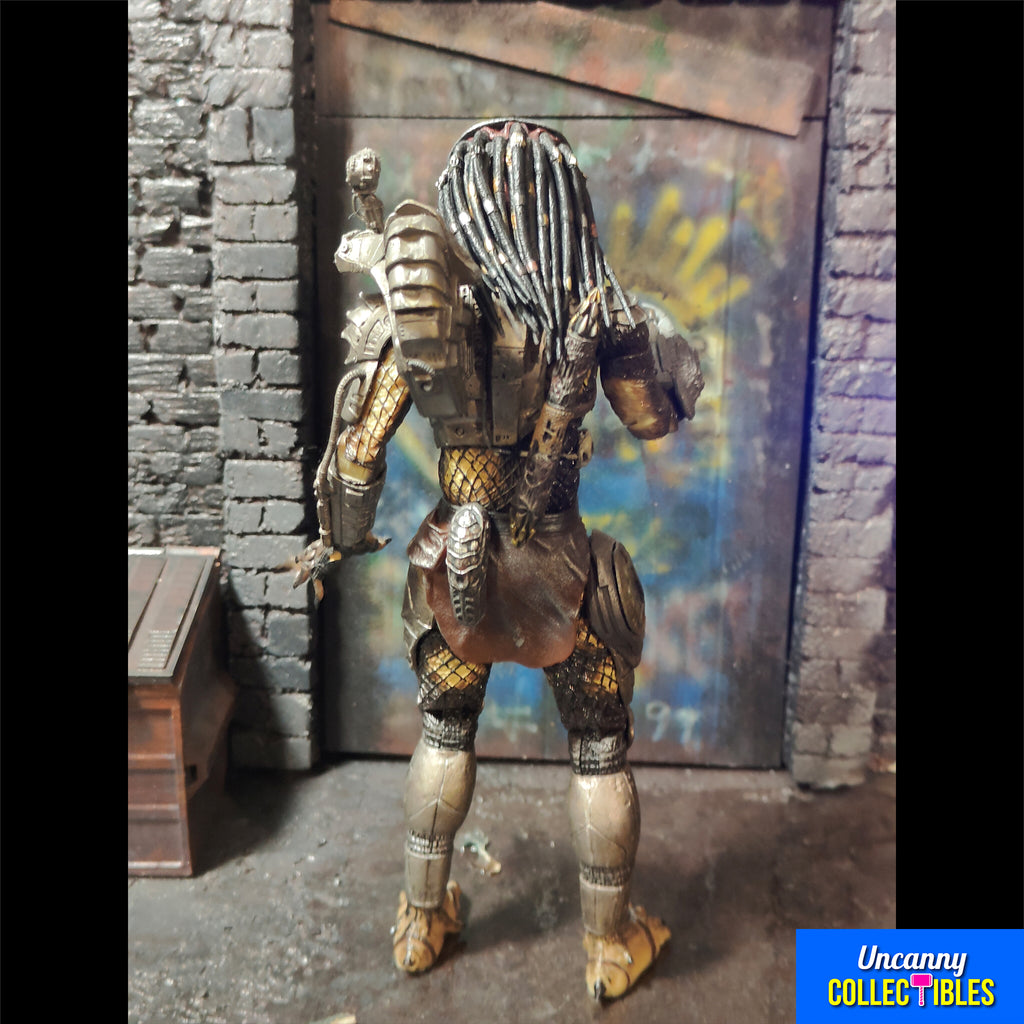 Custom Predator 2 Alley Diorama with 2 NECA Predator Figures