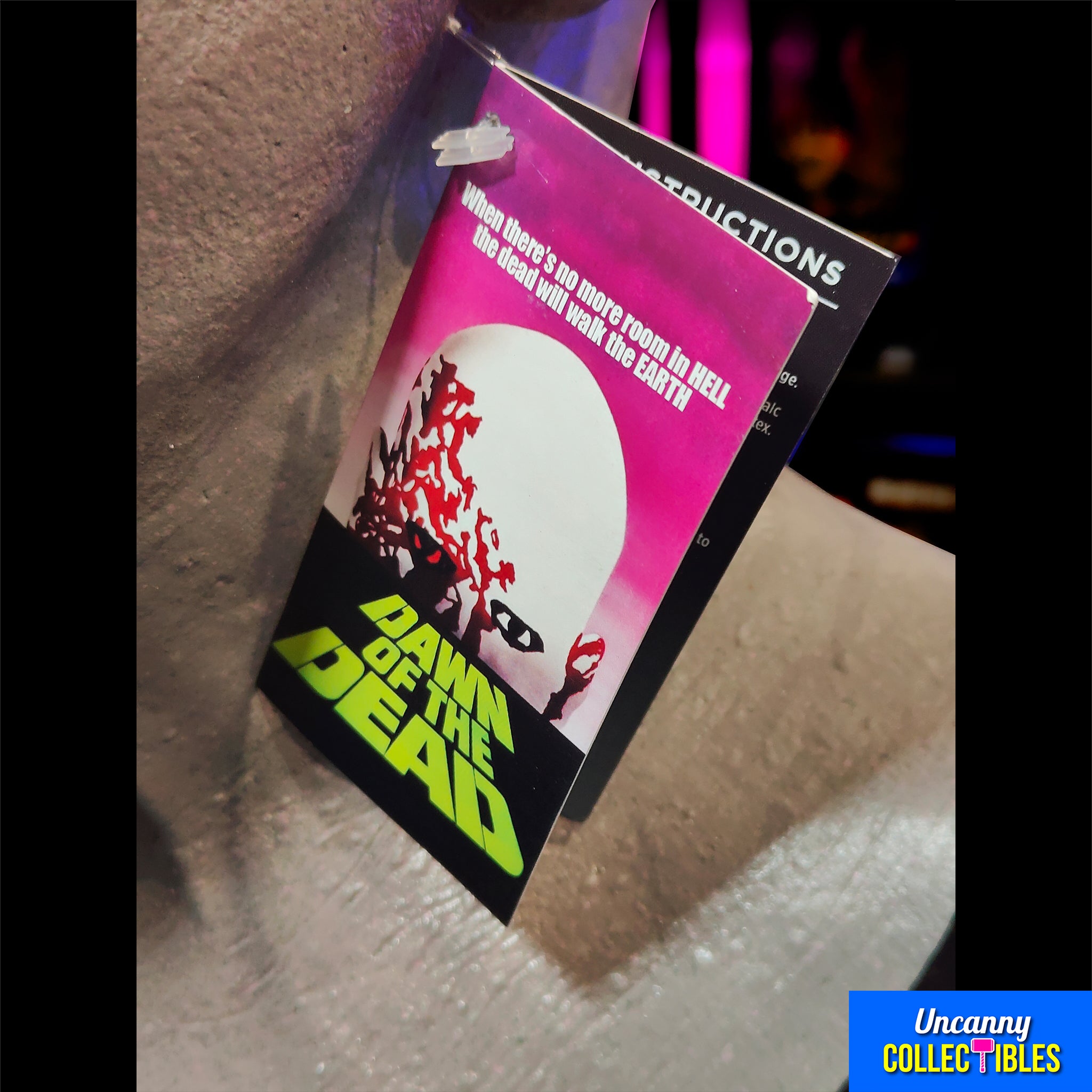 Dawn Of The Dead Airport Zombie Trick or Treat Studios Full Head Latex Mask – Dawn of the Dead, Trick or Treat Studios, 35 cm, 2024, brand new collector item, Uncanny Collectibles Dublin Ireland