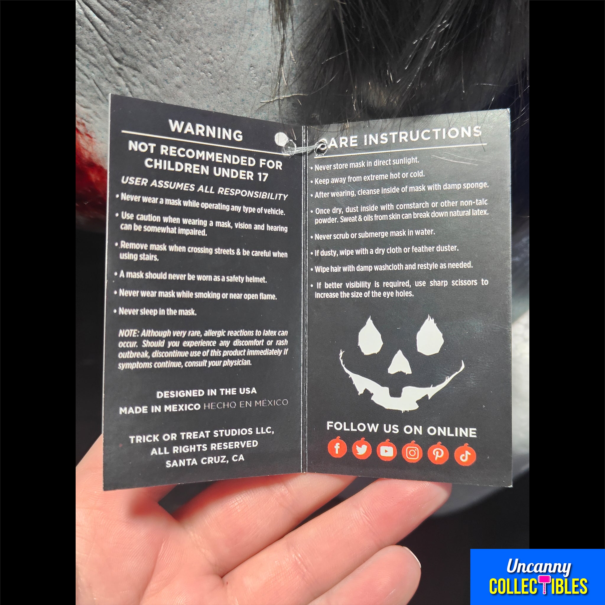 Dawn Of The Dead Flyboy Trick Or Treat Studios Full Head Latex Mask – Dawn of the Dead, Trick or Treat Studios, 35 cm, 2024, brand new collector item, Uncanny Collectibles Dublin Ireland