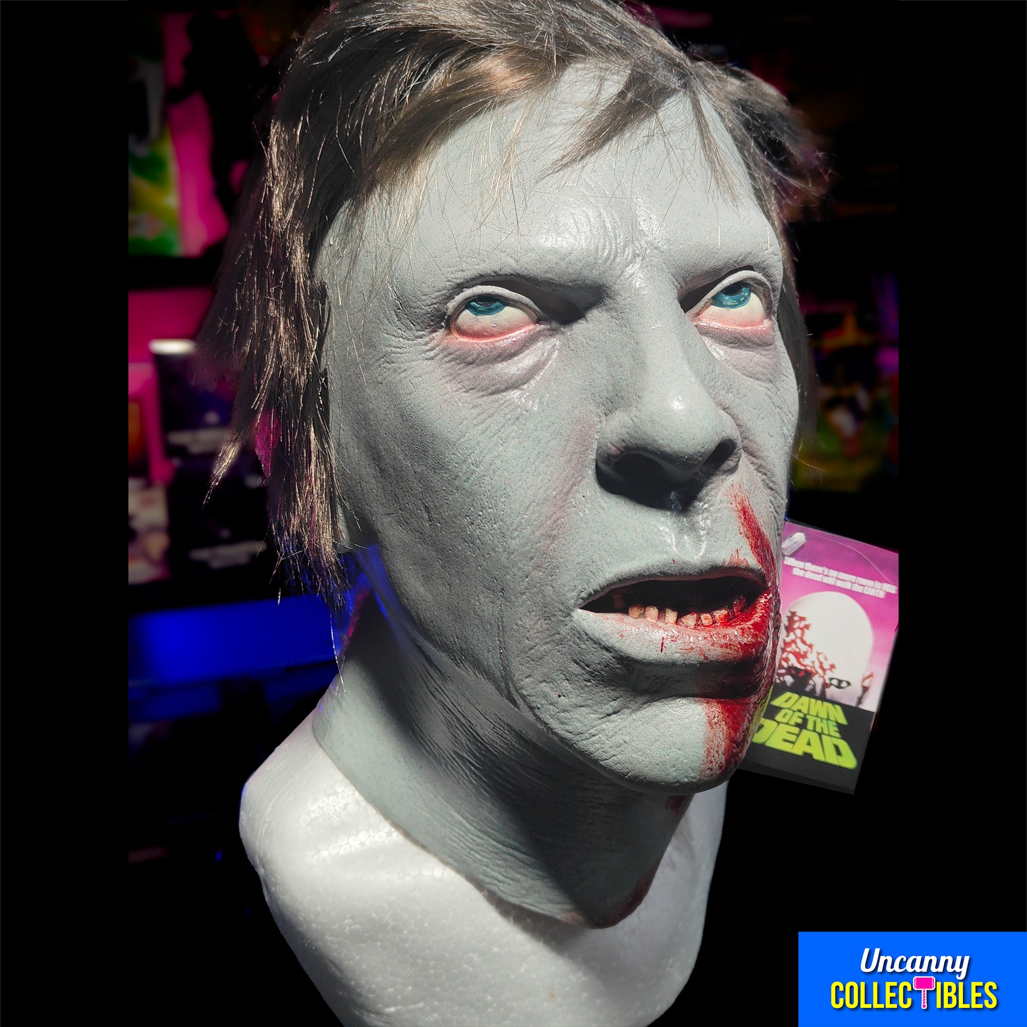 Dawn Of The Dead Flyboy Trick Or Treat Studios Full Head Latex Mask – Dawn of the Dead, Trick or Treat Studios, 35 cm, 2024, brand new collector item, Uncanny Collectibles Dublin Ireland