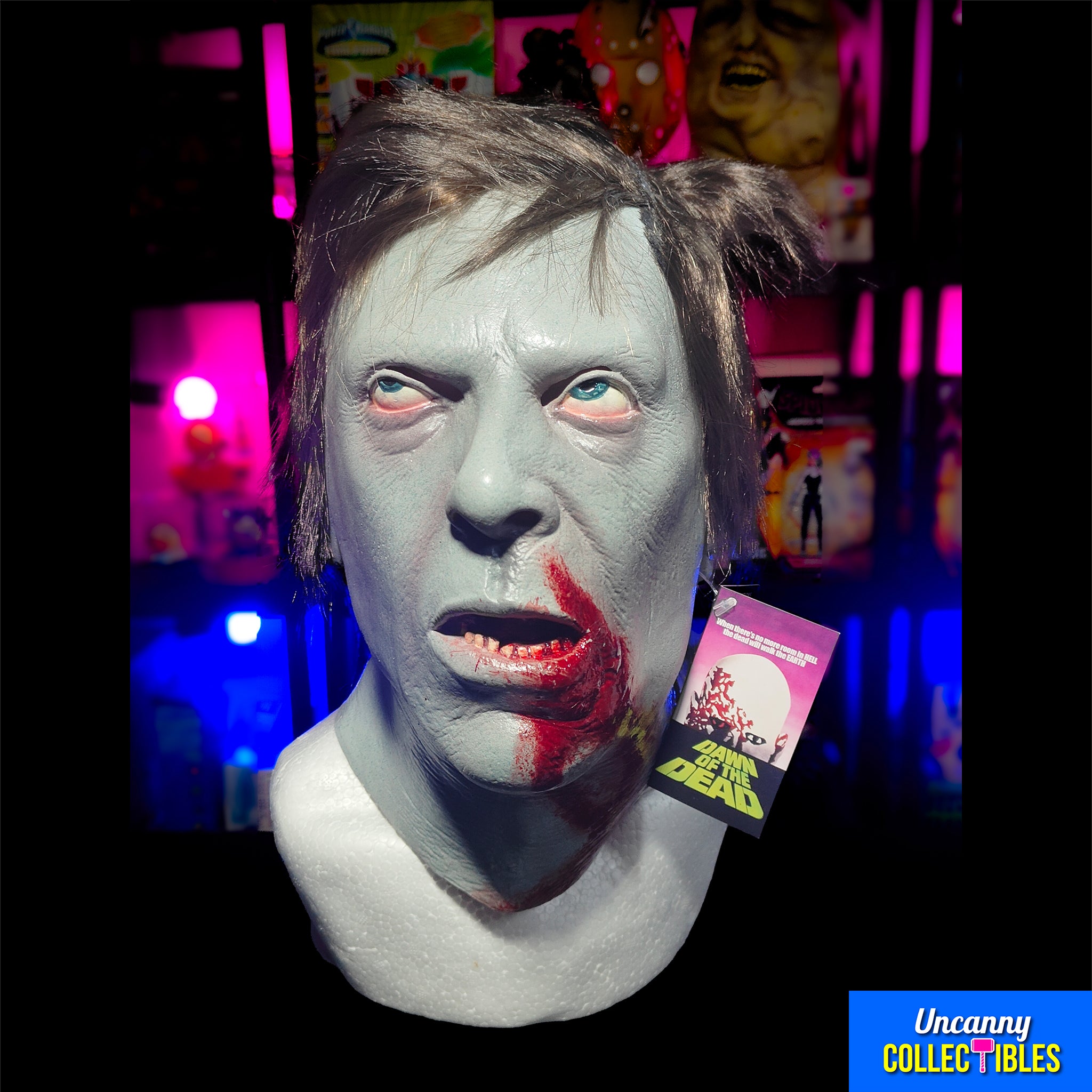 Dawn Of The Dead Flyboy Trick Or Treat Studios Full Head Latex Mask – Dawn of the Dead, Trick or Treat Studios, 35 cm, 2024, brand new collector item, Uncanny Collectibles Dublin Ireland