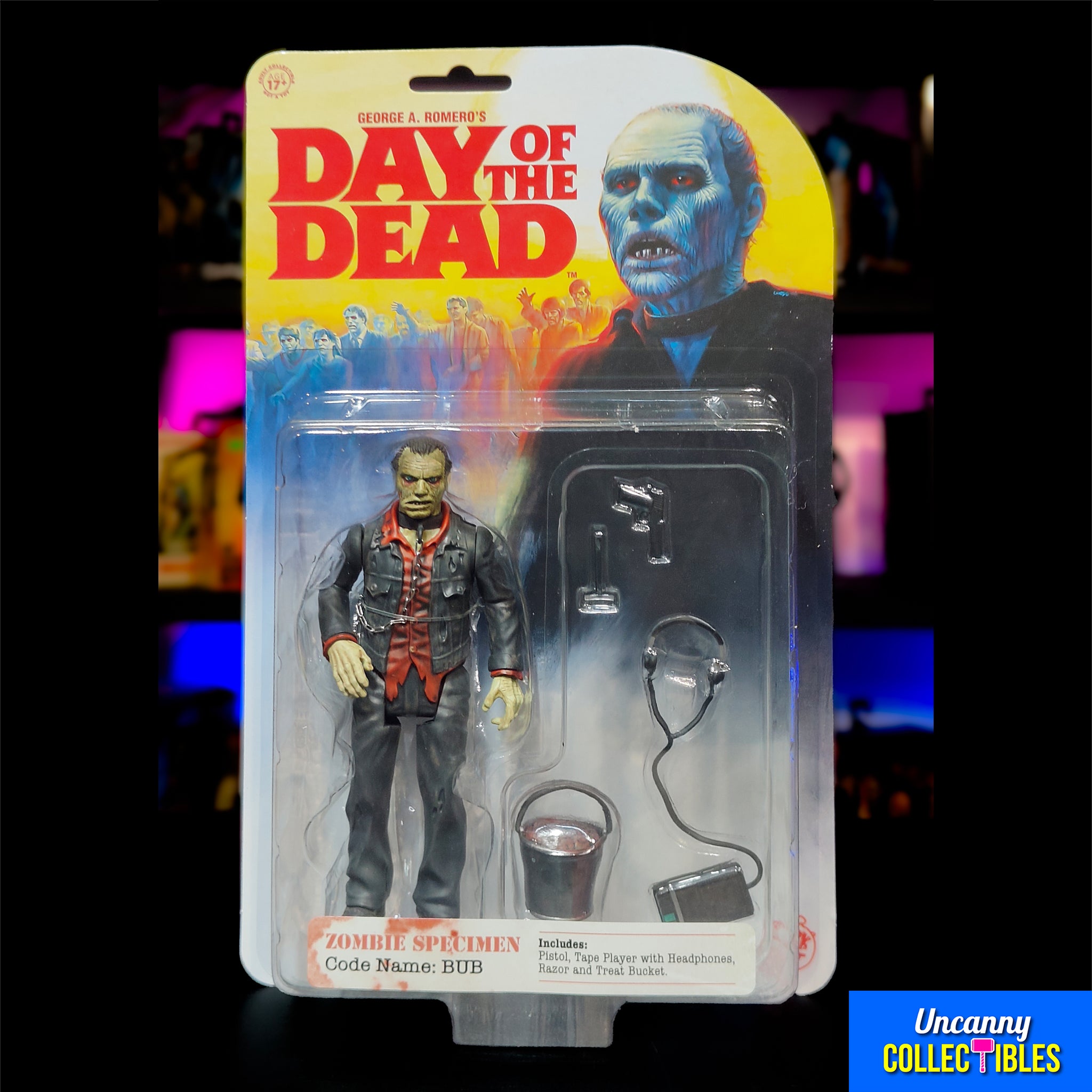 Day of the Dead Bub Rhodes Sarah Dr Tongue Trick or Treat Studios Figure Set