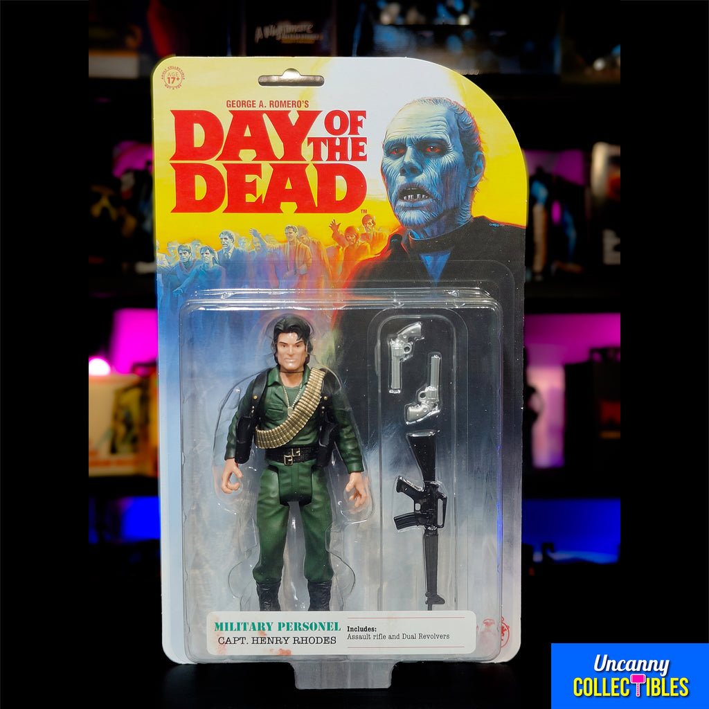Day of the Dead Bub Rhodes Sarah Dr Tongue Trick or Treat Studios Figure Set