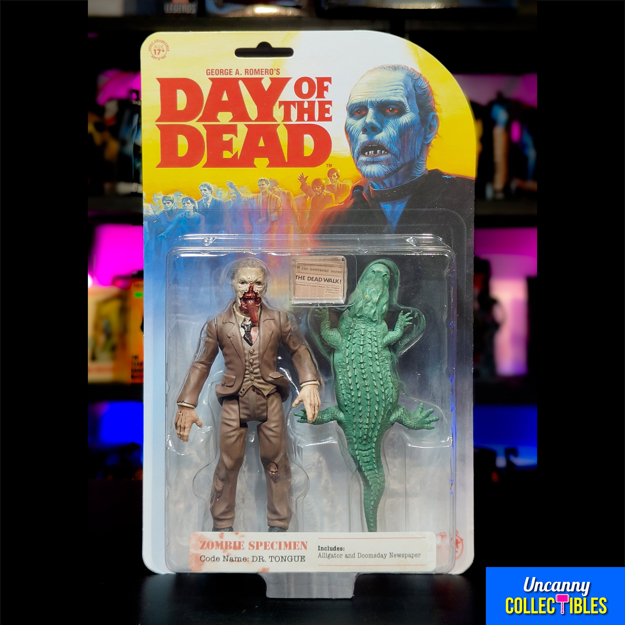Day of the Dead Bub Rhodes Sarah Dr Tongue Trick or Treat Studios Figure Set