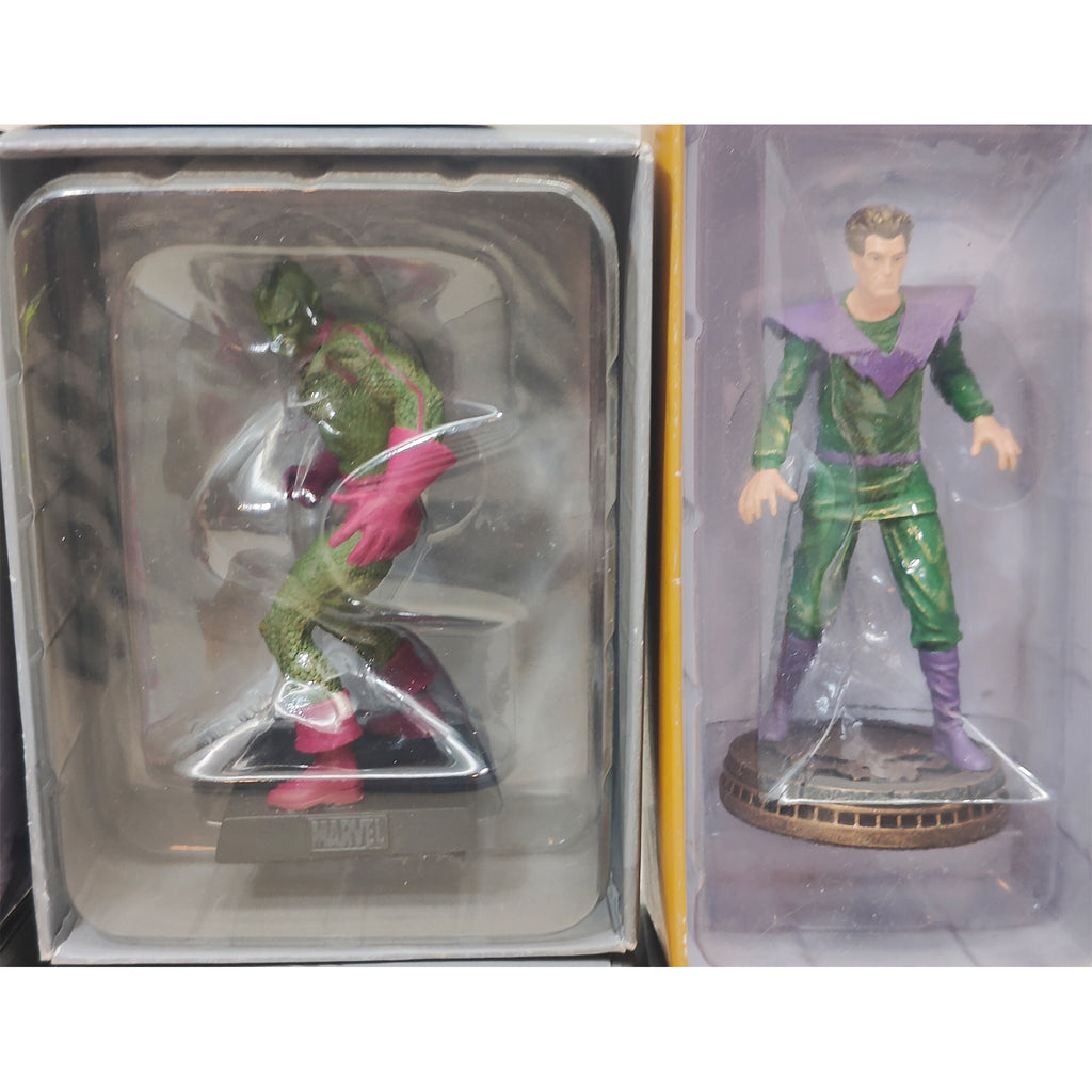 DC and Marvel Eaglemoss Figurine Bundle 13 Figures Luke Cage Brainiac