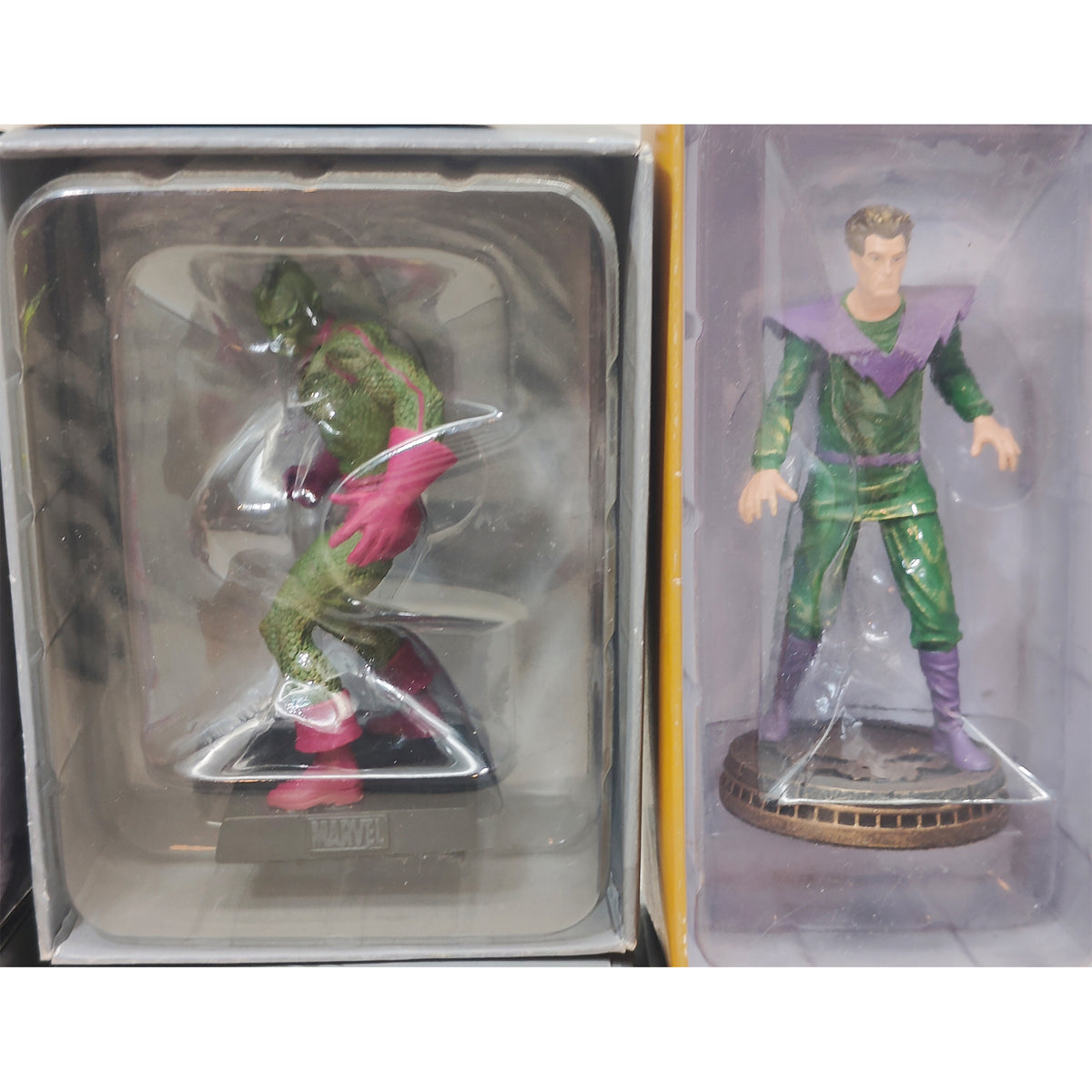 DC and Marvel Eaglemoss Figurine Bundle 13 Figures Luke Cage Brainiac