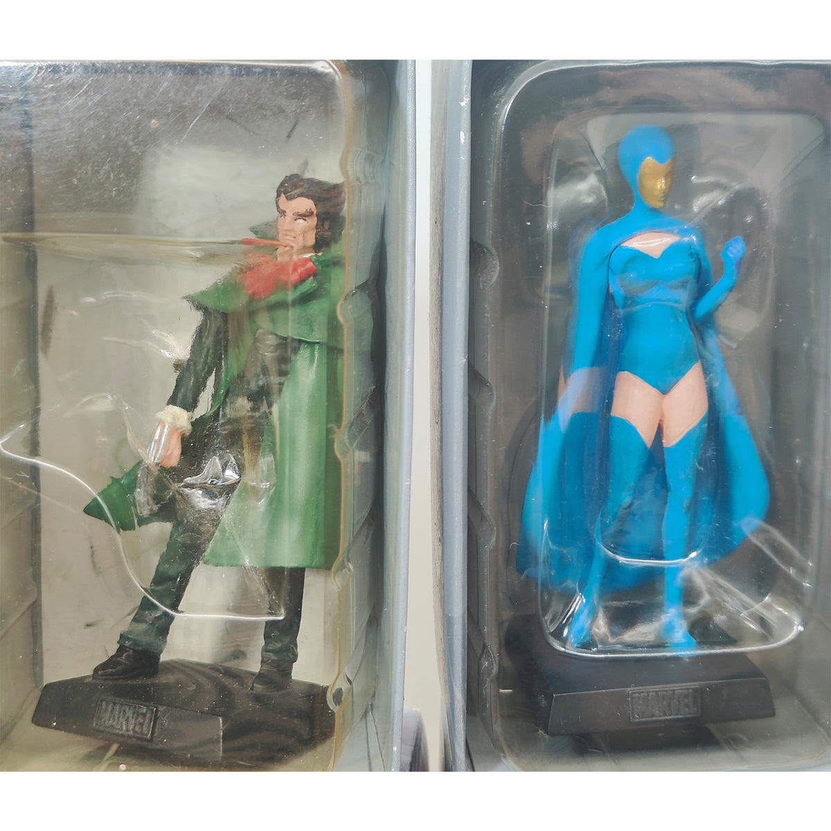 DC and Marvel Eaglemoss Figurine Bundle 13 Figures Luke Cage Brainiac