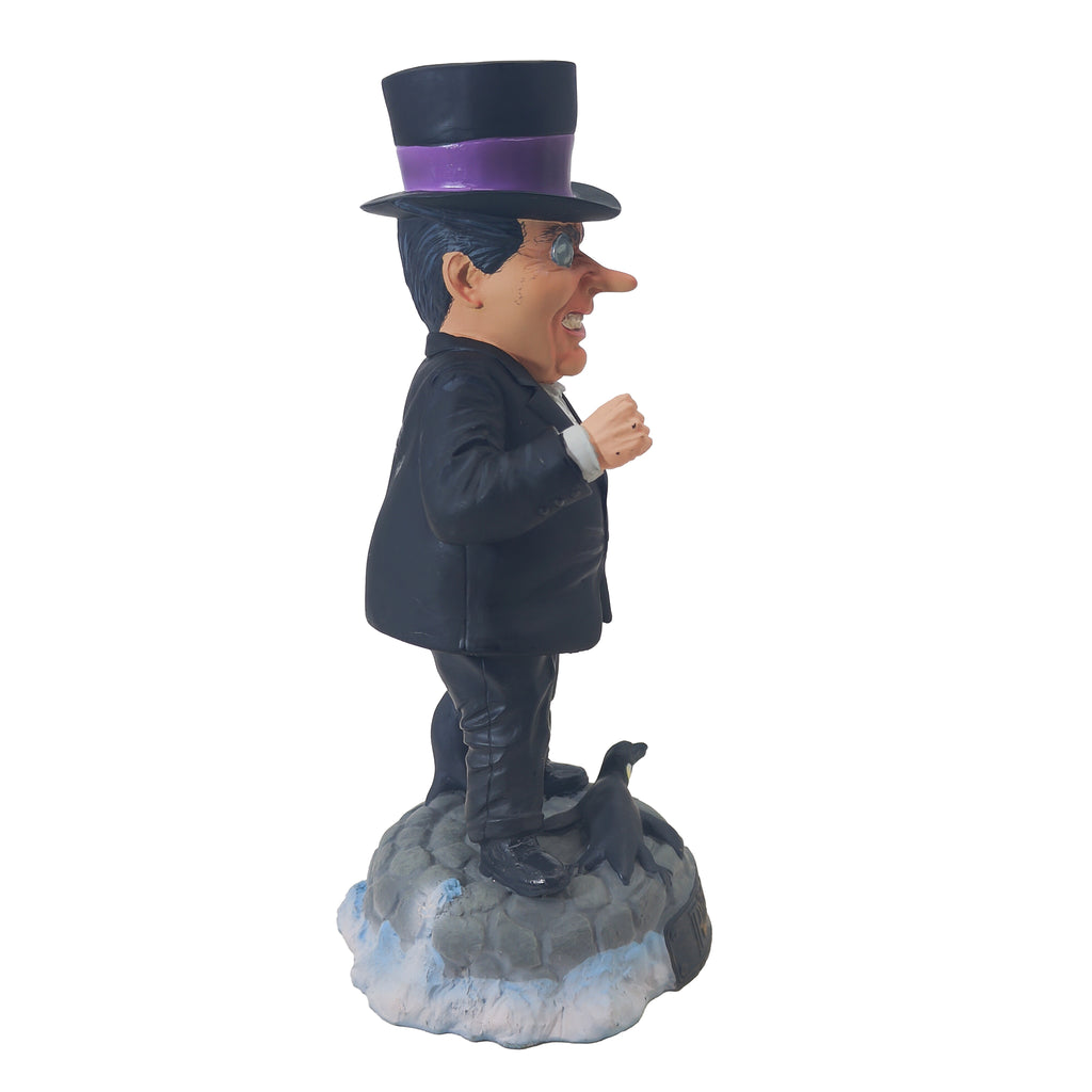 DC Batman Headstrong Villains Penguin Monogram Masterworks Bobblehead 2004 – Batman, Vintage Brands, 16.5 cm, 2004, pre-owned collector piece, Uncanny Collectibles Dublin Ireland