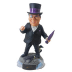 DC Batman Headstrong Villains Penguin Monogram Masterworks Bobblehead 2004 – Batman, Vintage Brands, 16.5 cm, 2004, pre-owned collector piece, Uncanny Collectibles Dublin Ireland