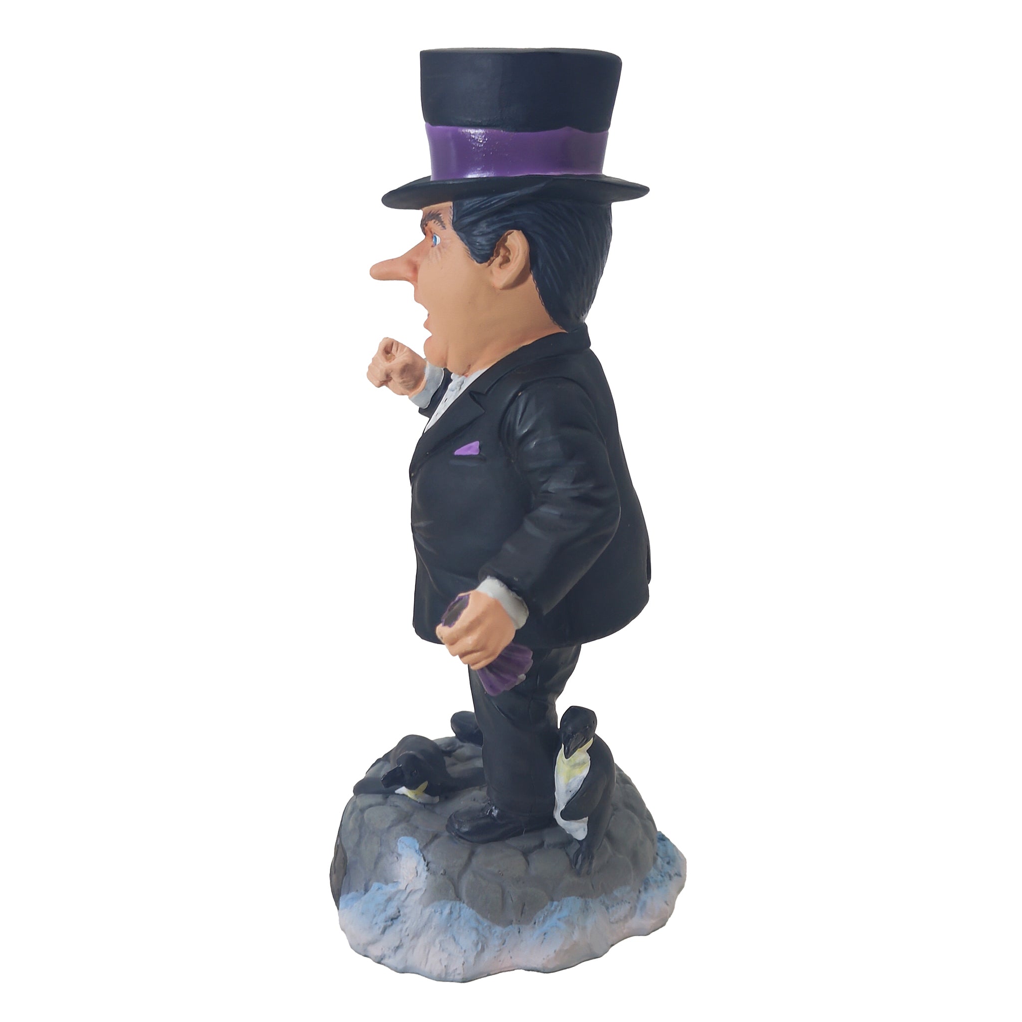 DC Batman Headstrong Villains Penguin Monogram Masterworks Bobblehead 2004 – Batman, Vintage Brands, 16.5 cm, 2004, pre-owned collector piece, Uncanny Collectibles Dublin Ireland